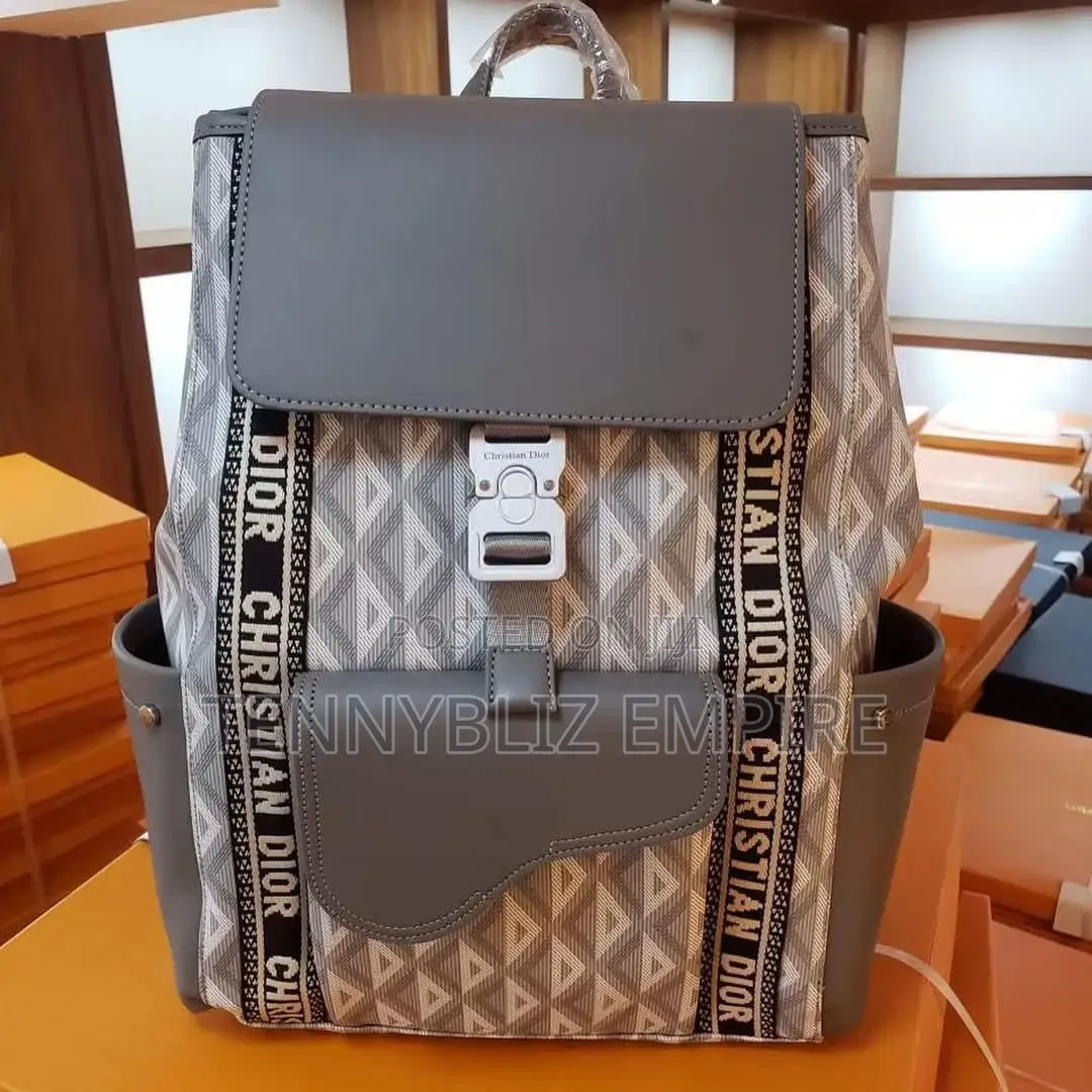 Fine Leather Latest Luxury Quality Christian Dior Backpack