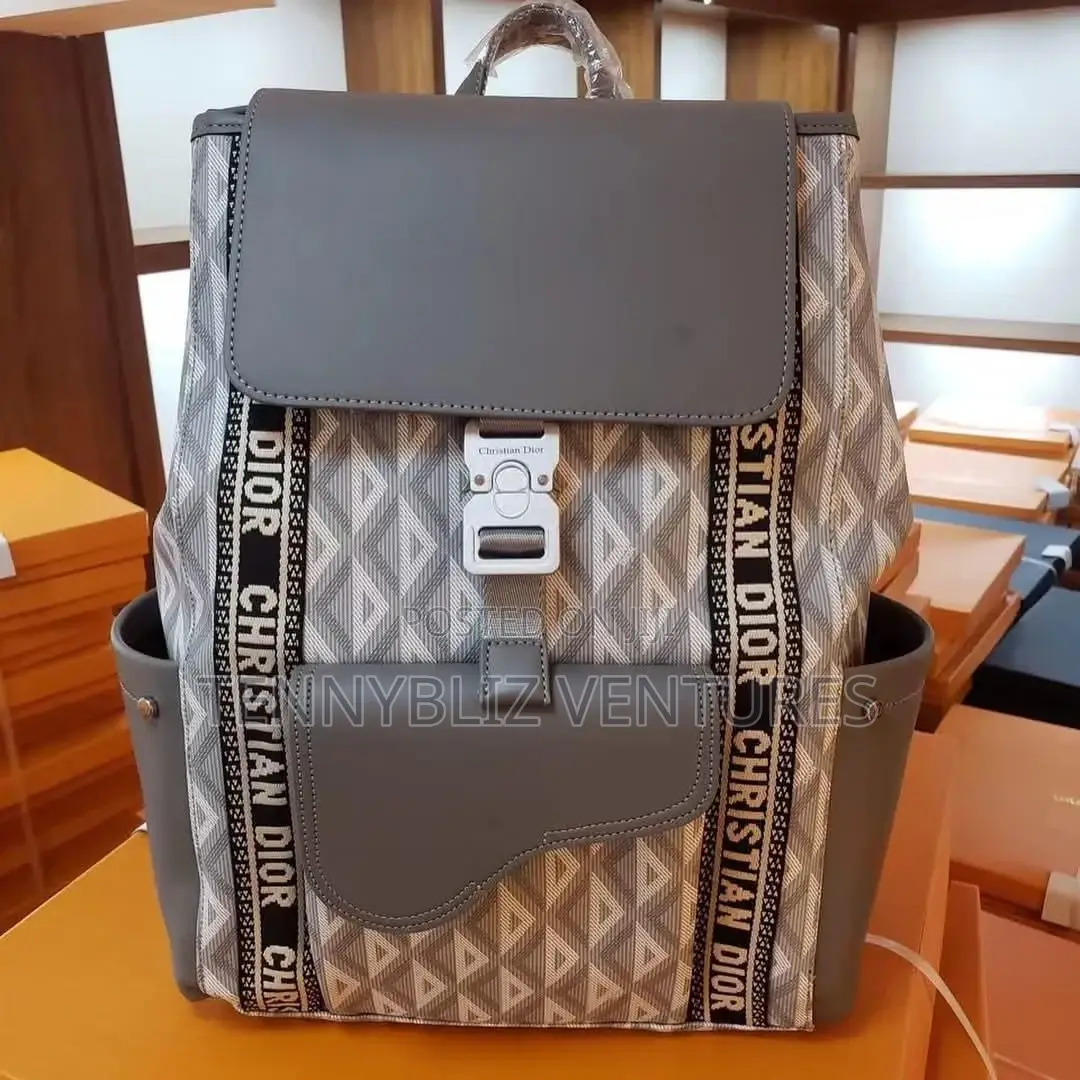 Fine Leather Latest Luxury Quality Christian Dior Backpack