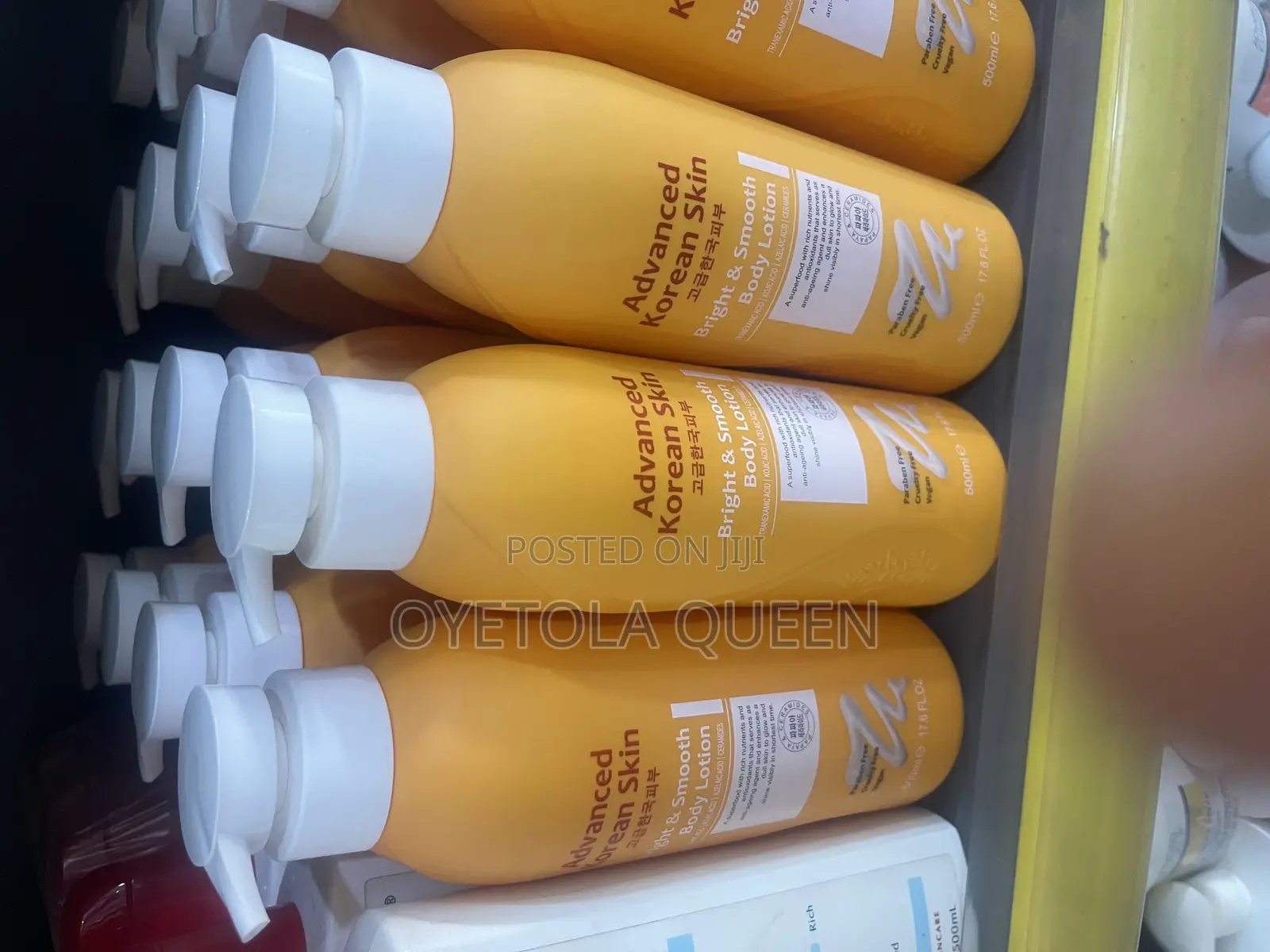 Advanced Korean Cream Bright and Smooth Body Lotion