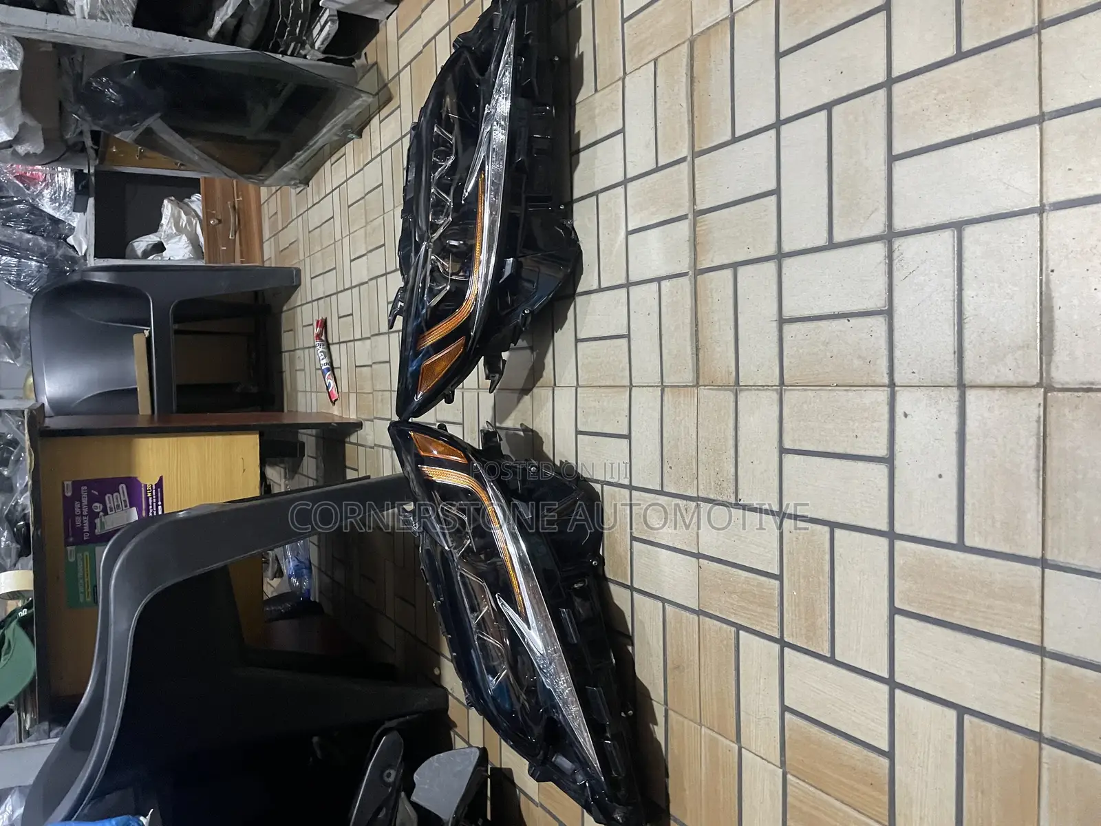 Head Lamp Es 350 2018 Three Torch