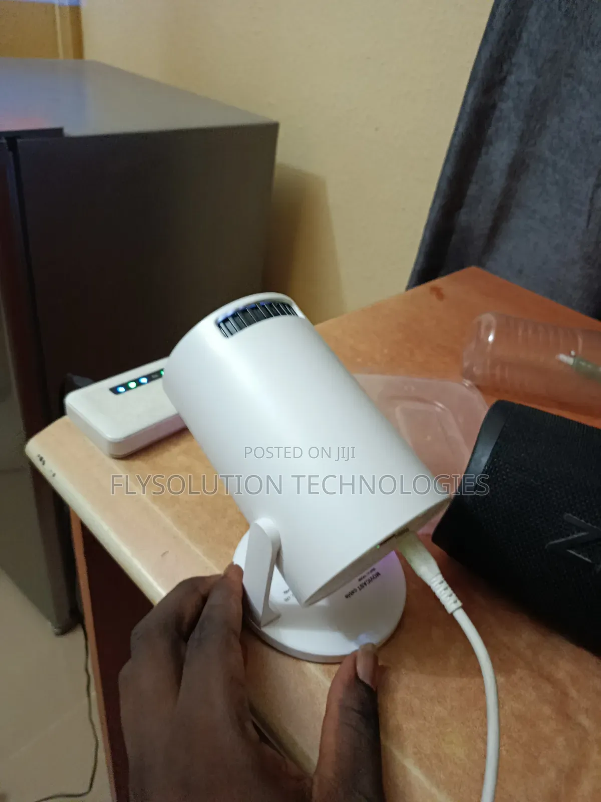 Hy300 Pro Mini Projector (Works With Power Bank)