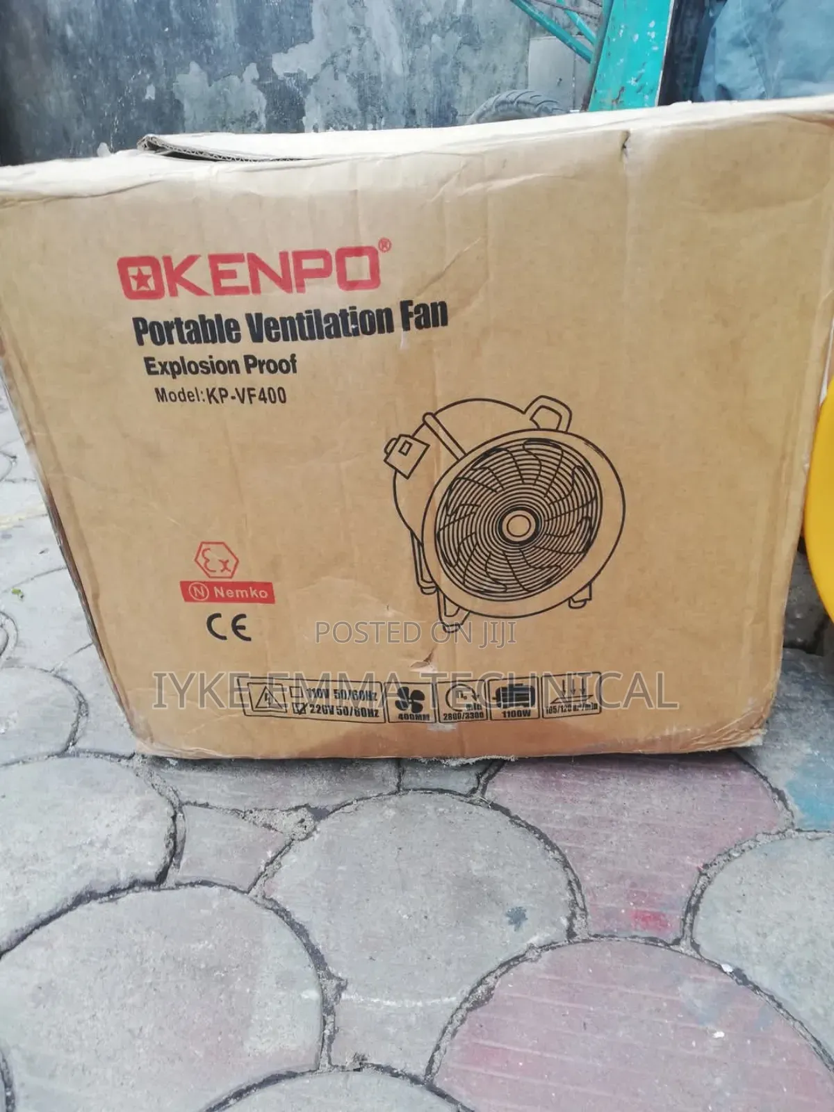 16inch Portable Explosion Proof Ventilation Fan