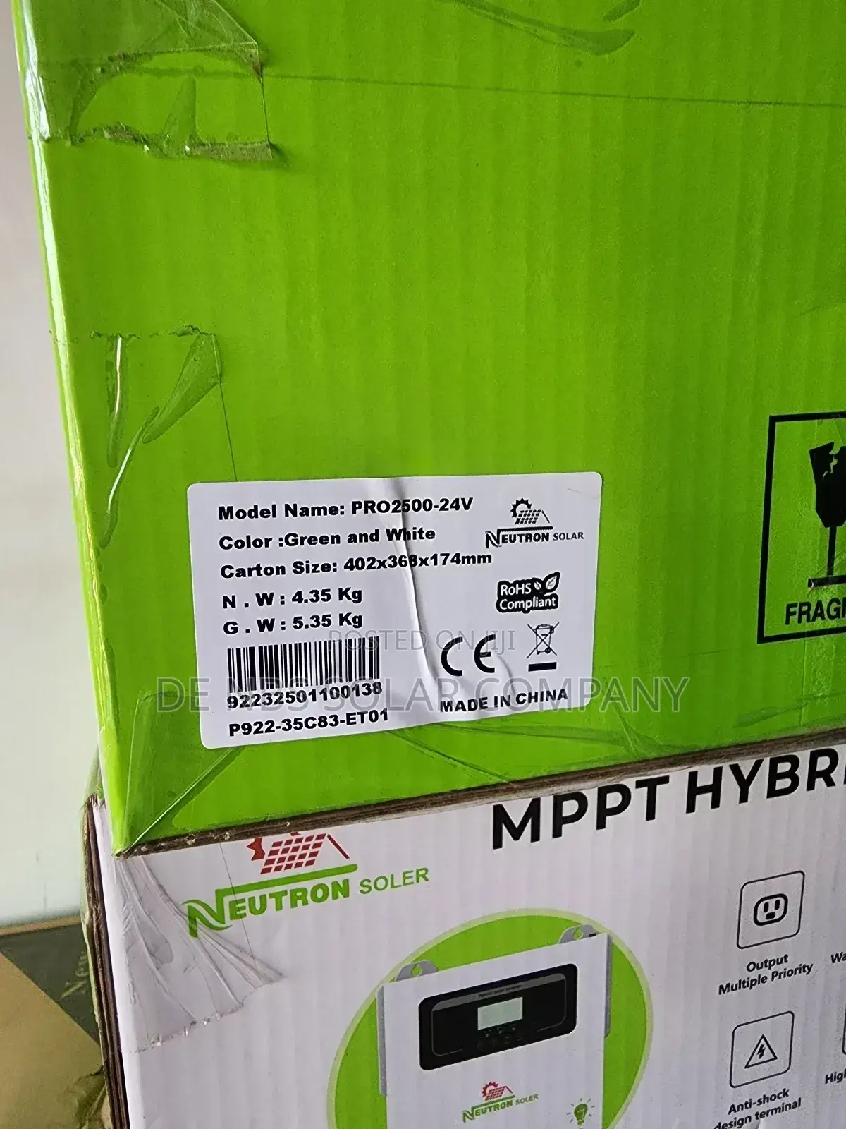 3.5kva 24v Hybrid Neutron Solar Inverter Available Now