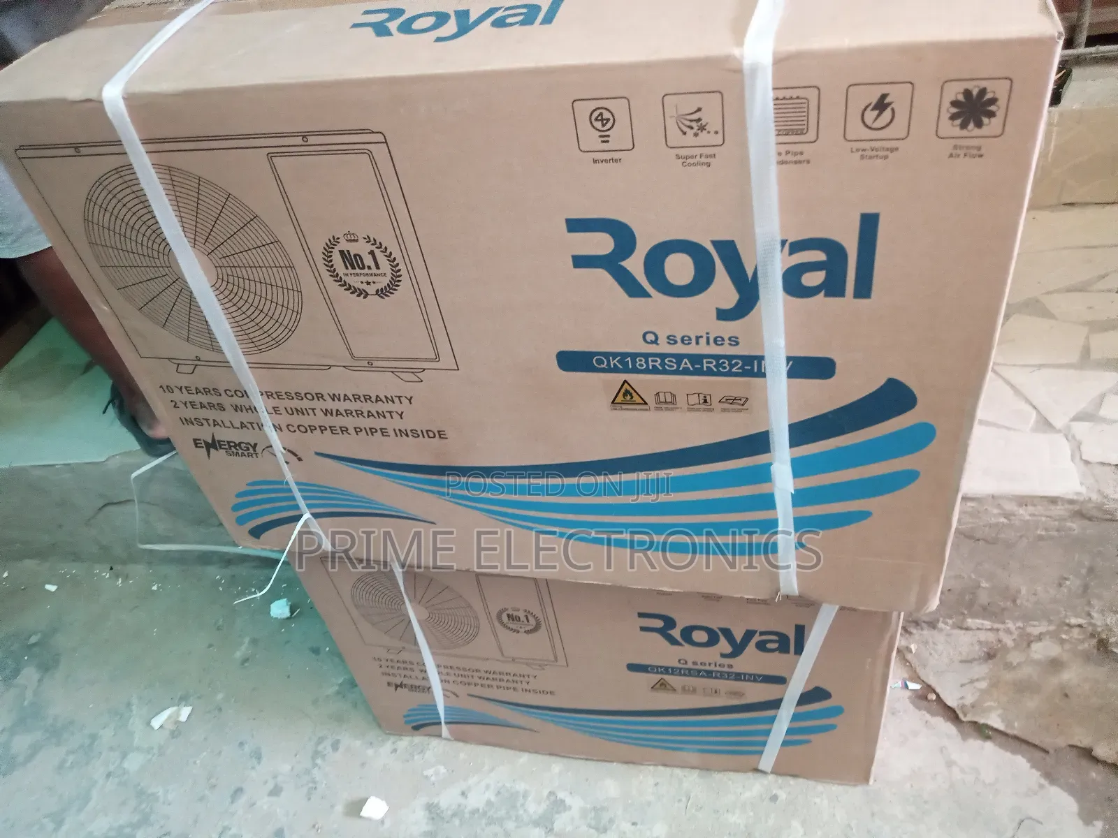 Royal Air Conditioner 2hp Inverter Full Copper