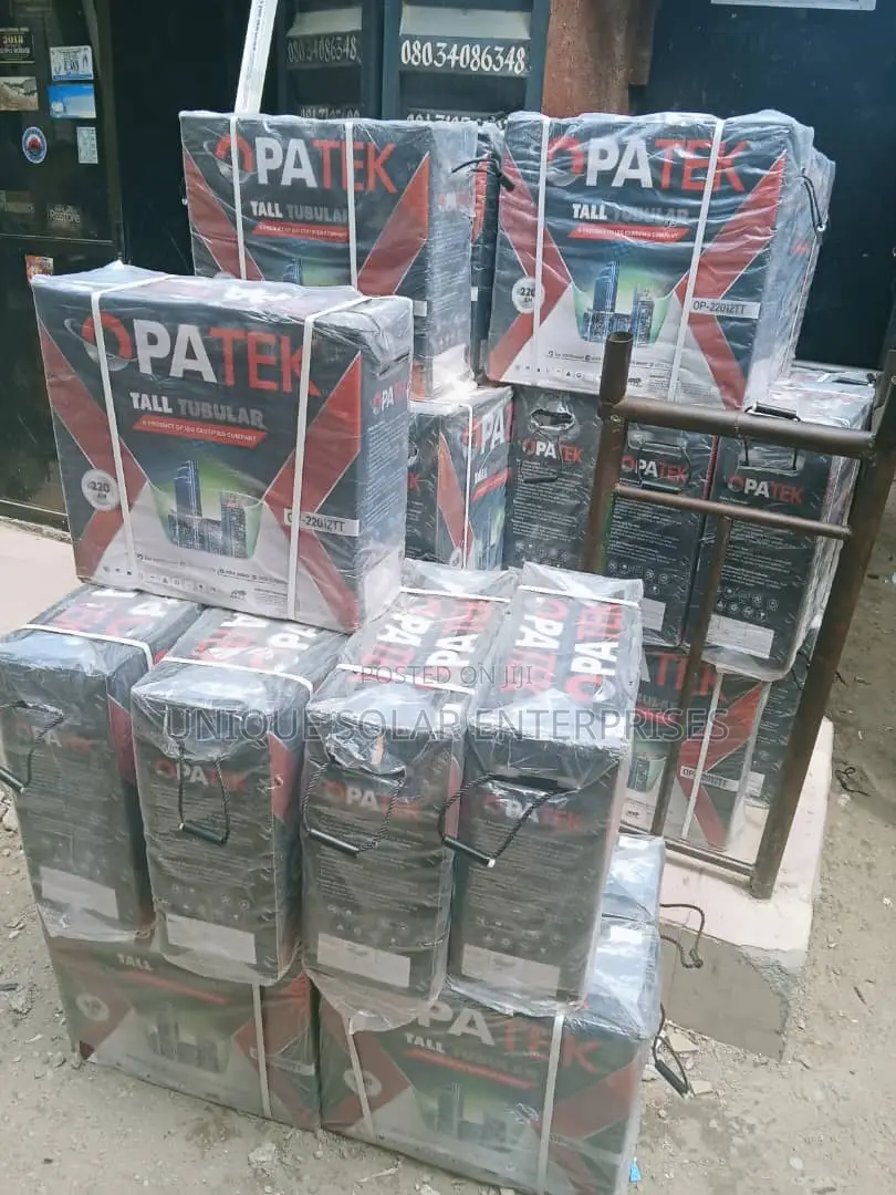 Opatek 220ah Tall Tubular Battery