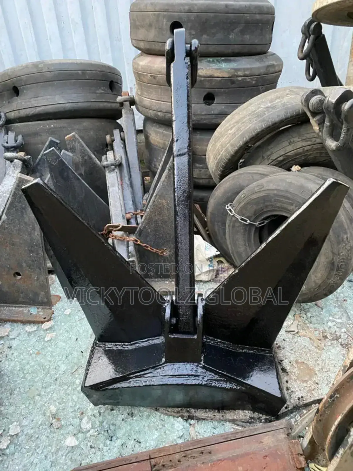 Vessel Anchor 1200lb 600kg