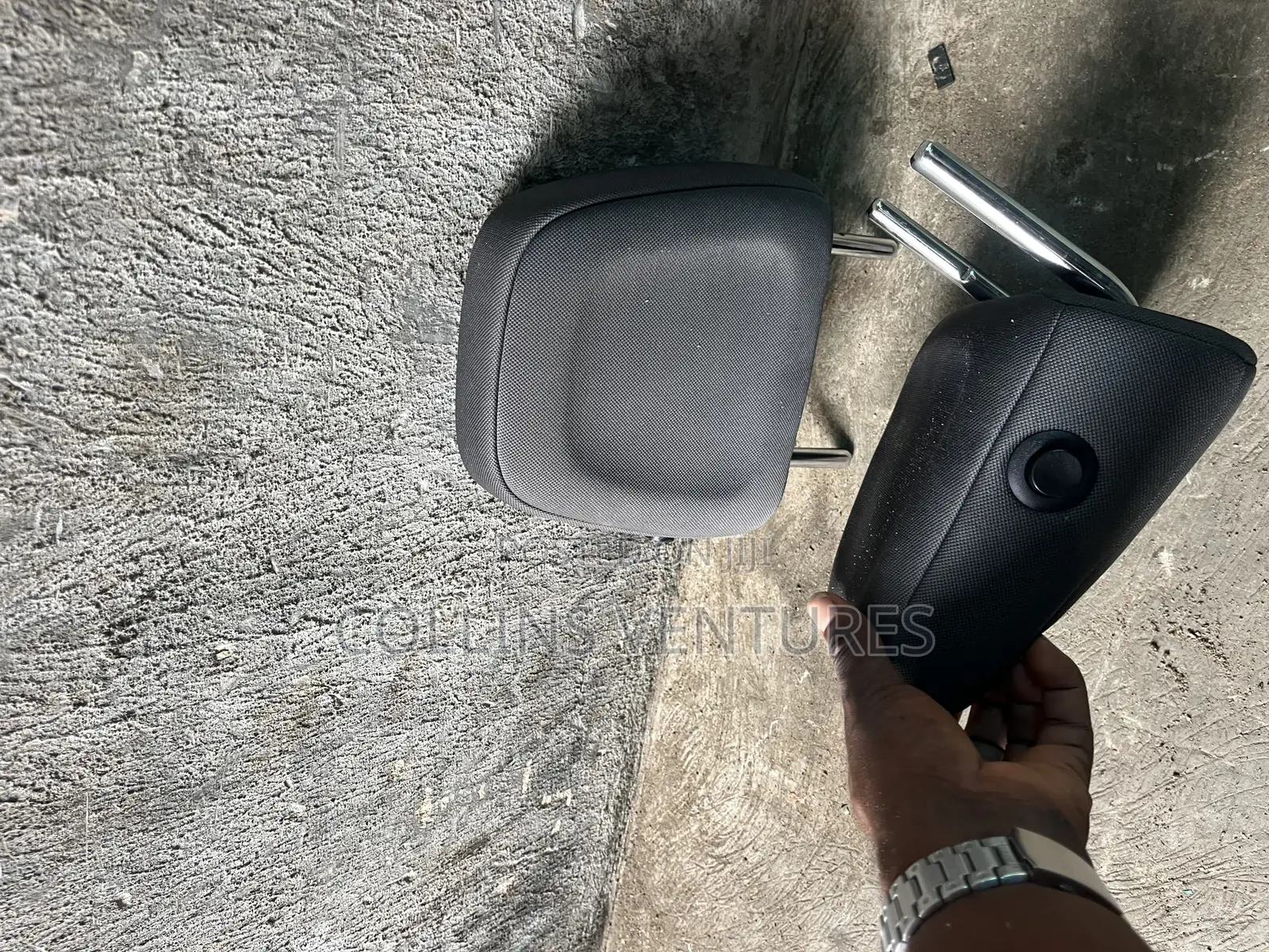 2 Back Headrest Toyota Rav4 2014-16 Ash Color