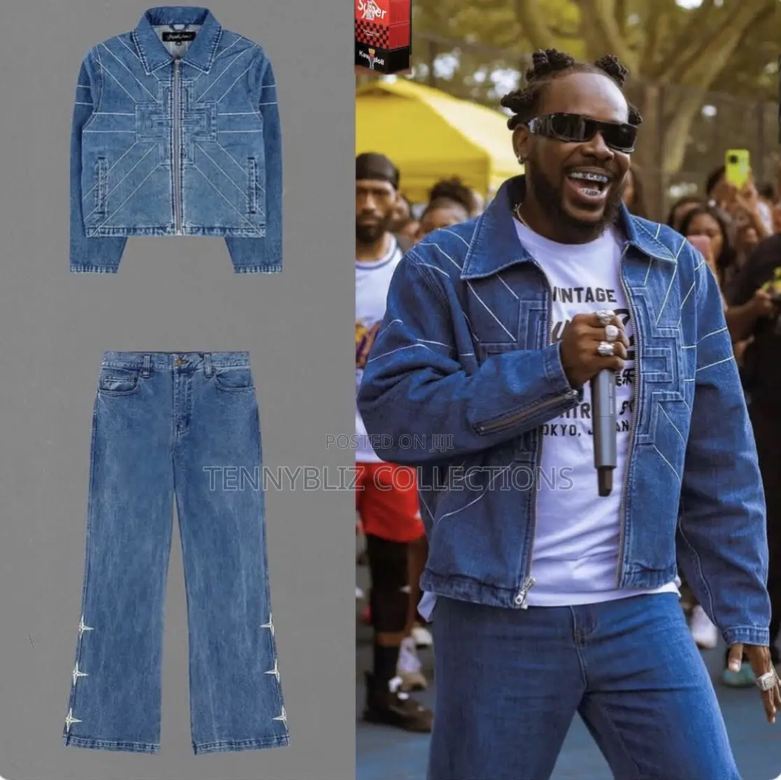 Adekunle Gold-Inspired Latest Luxury Jeans Combo