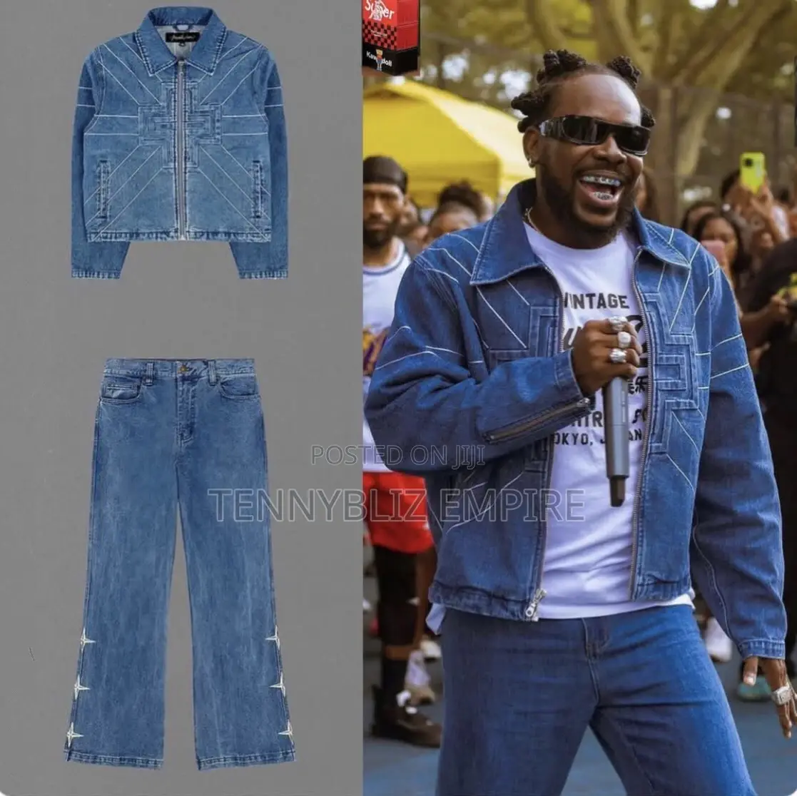Adekunle Gold-Inspired Latest Luxury Jeans Combo