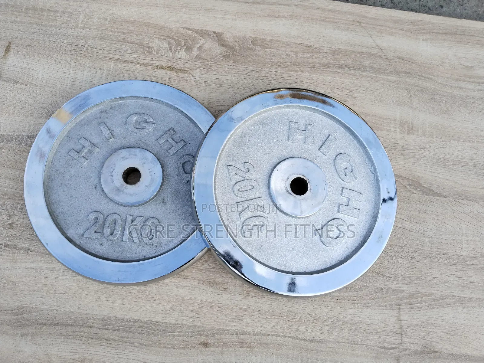 Chrome Barbell Plate Weights
