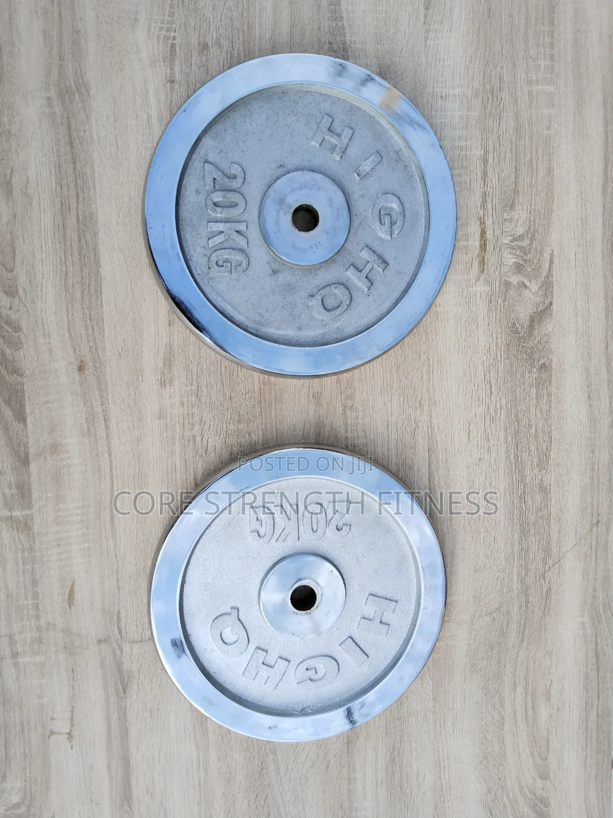 Chrome Barbell Plate Weights