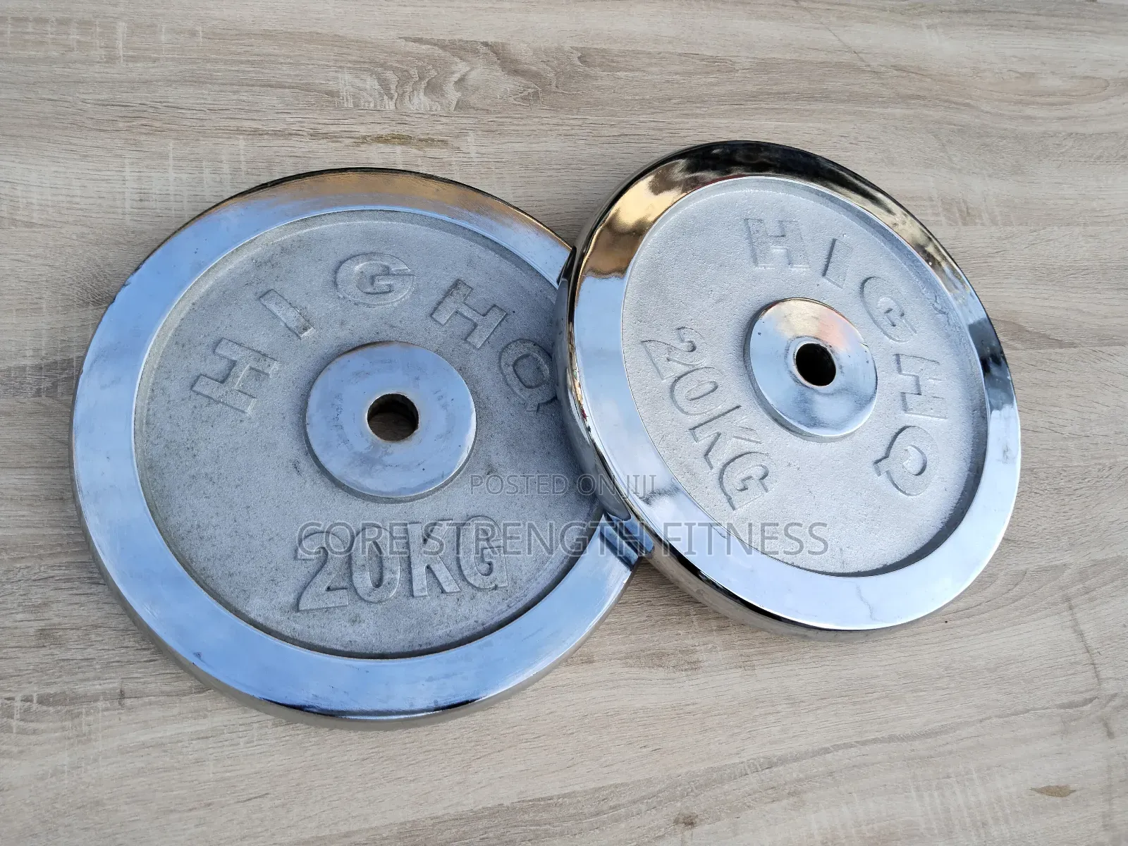 Chrome Barbell Plate Weights