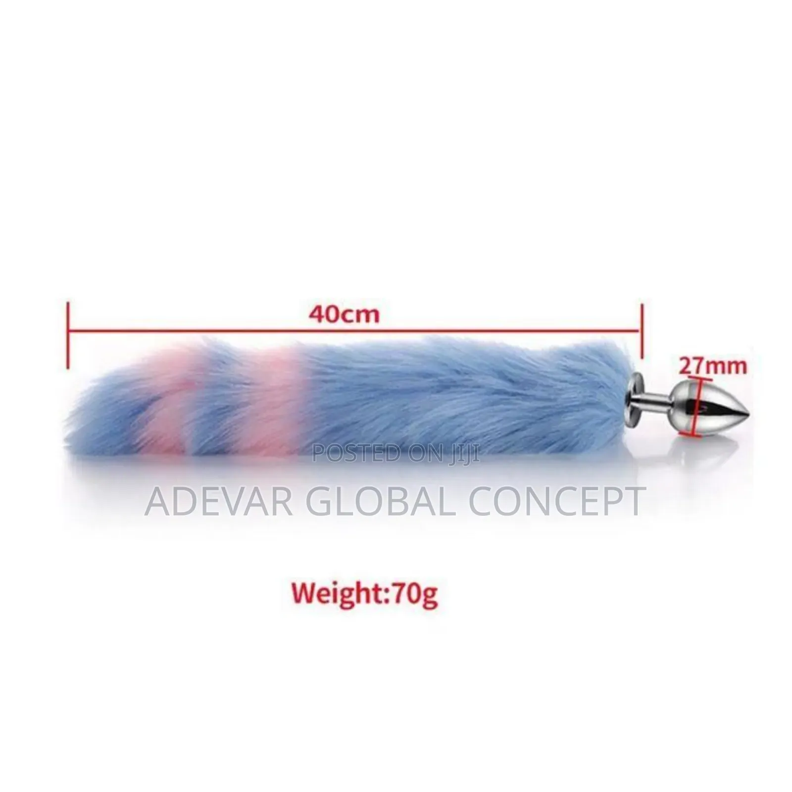 Sexy Fox Tail Anal Plug Cute Ears Headbands Set Nipple BDSM Kits