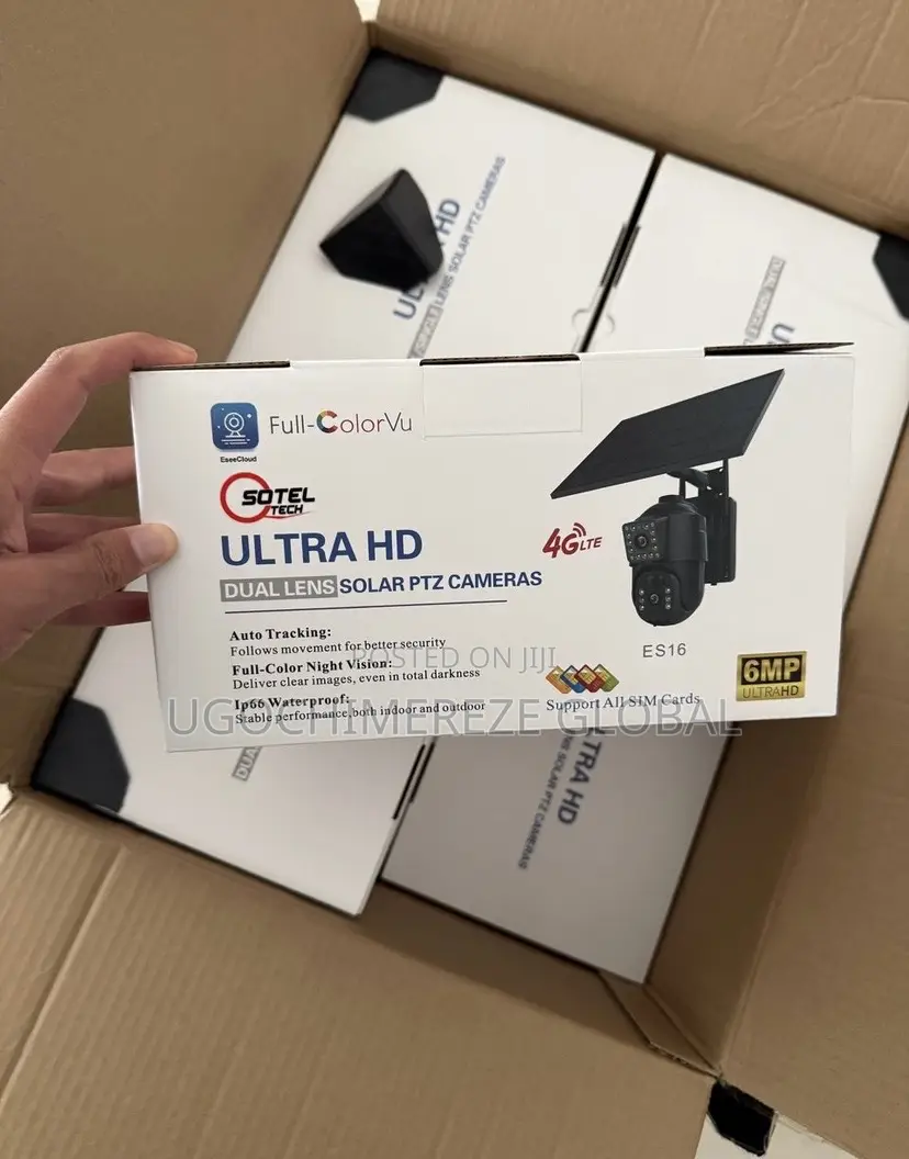 5mp 4g Dual Lens Solar PTZ CCTV Camera