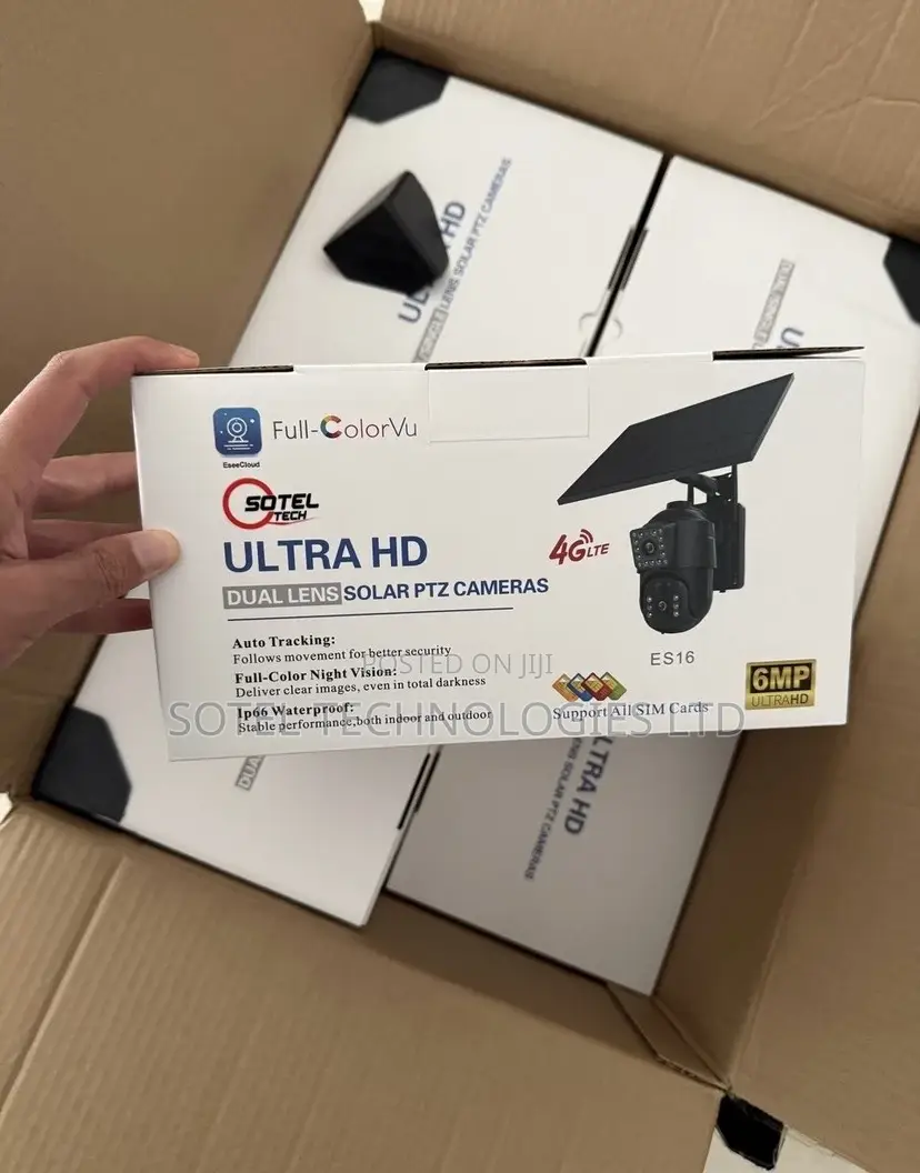 5mp 4g Dual Lens Solar PTZ CCTV Camera