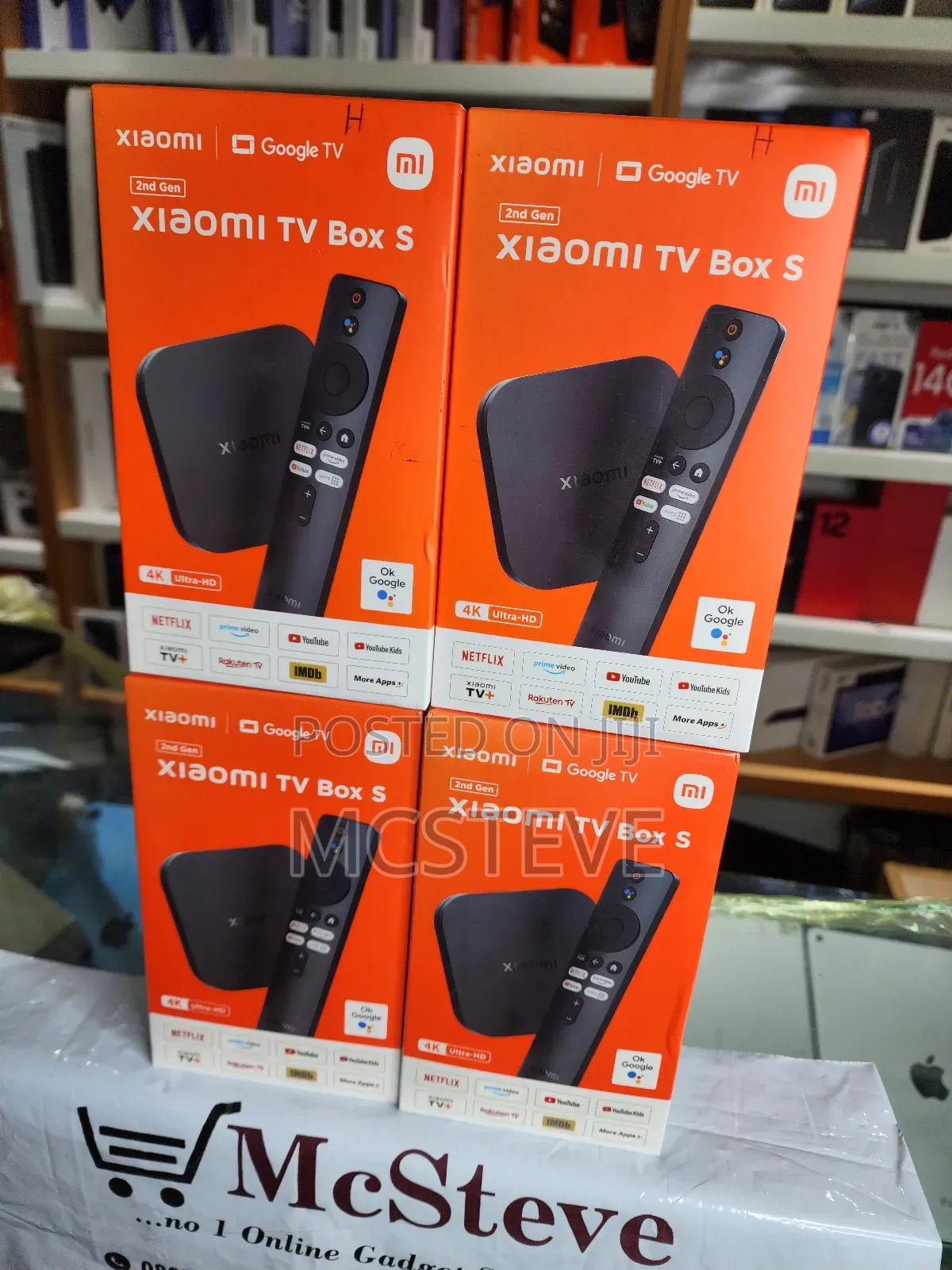 Xiaomi Mi Tv Box S Ultra Hd With Google Tv 2nd Gen