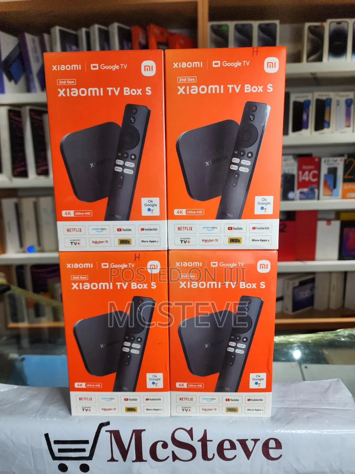 Xiaomi Mi Tv Box S (Hacked) With Free Football Stations