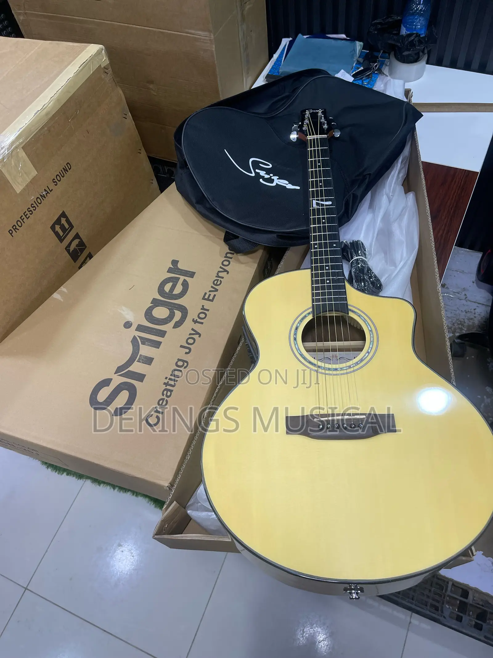 Smiger Semi Acoustic Gn-30j Electro Guitar