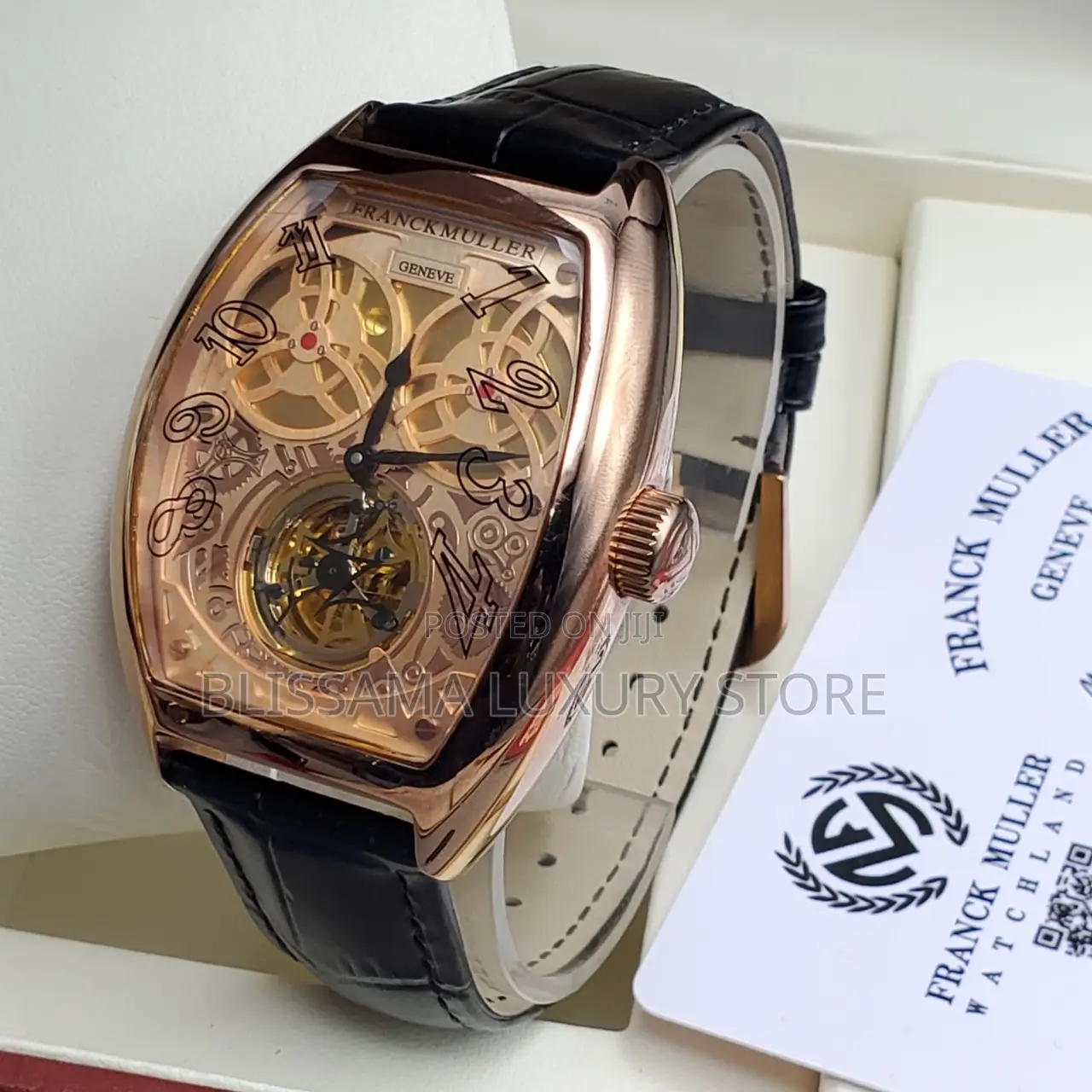 Frank Muller Premium Luxury Leather Wristwatches