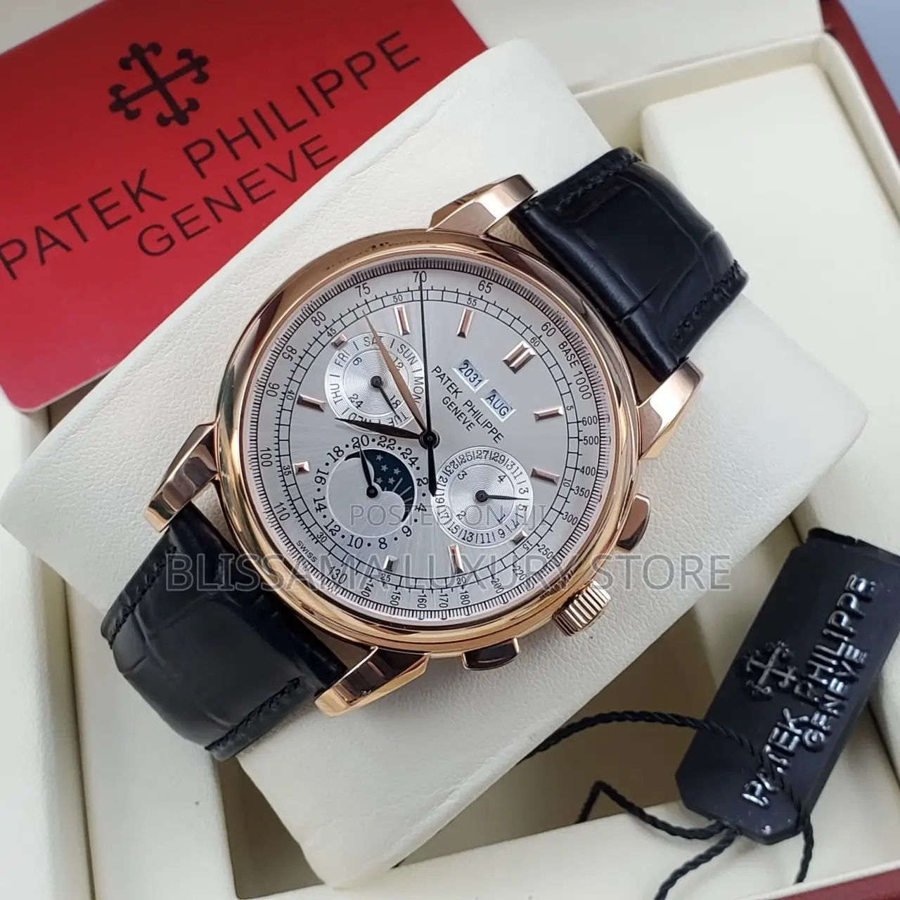 Patek Philippe Premium Luxury Leather Wristwatches