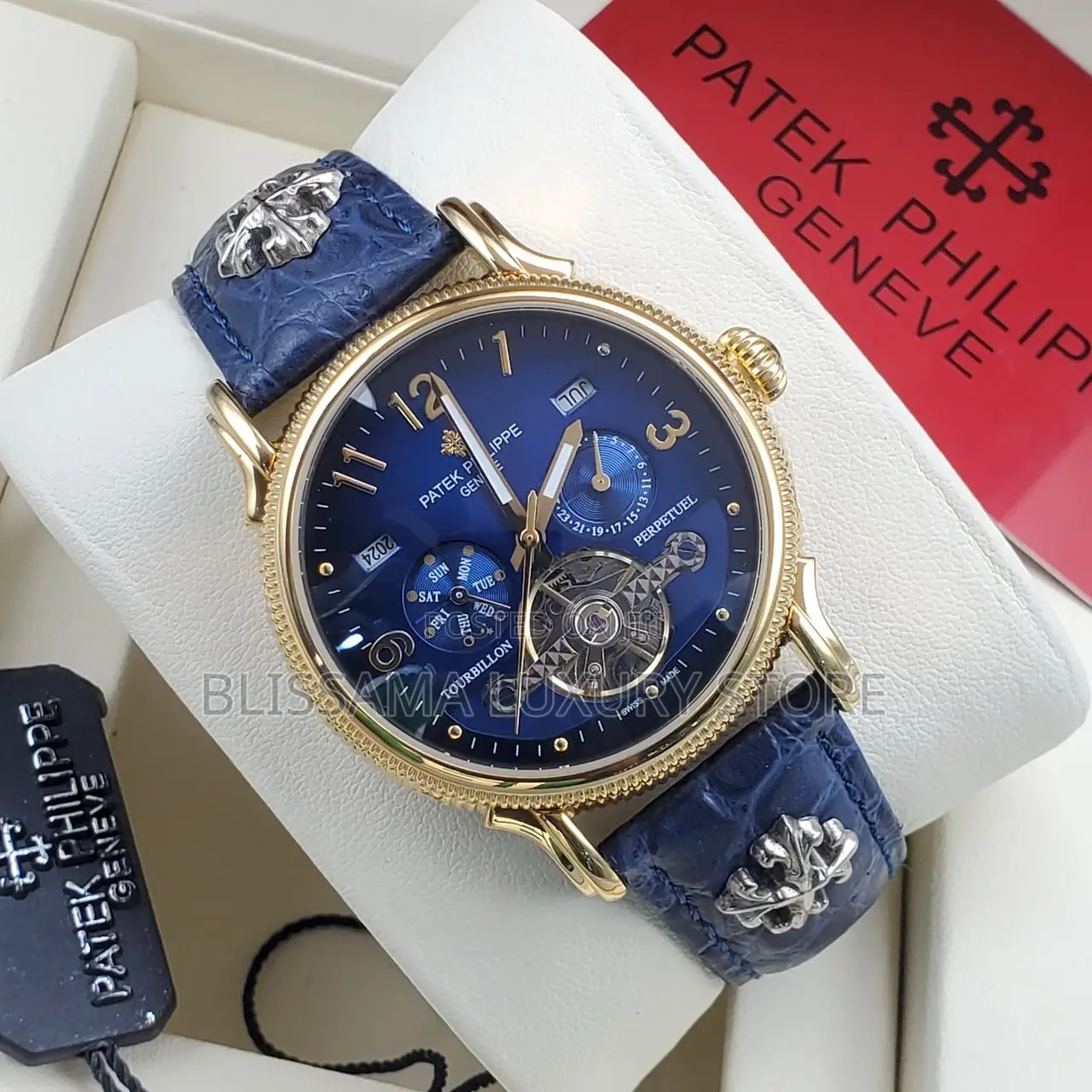 Pakek Philippe Premium Luxury Leather Wristwatches