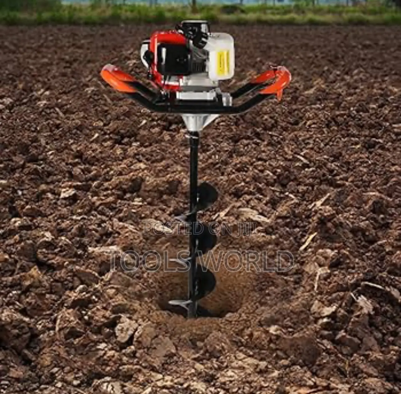 Post Hole Digger Earth Auger With 8” Earth Auger Drill Bit