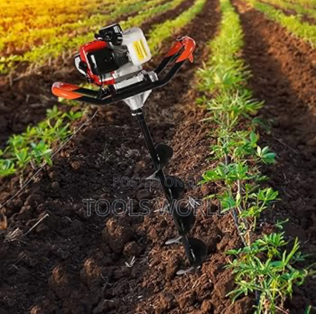 Rugged 8-Inch Earth Auger Machine – Dig Like a Pro!
