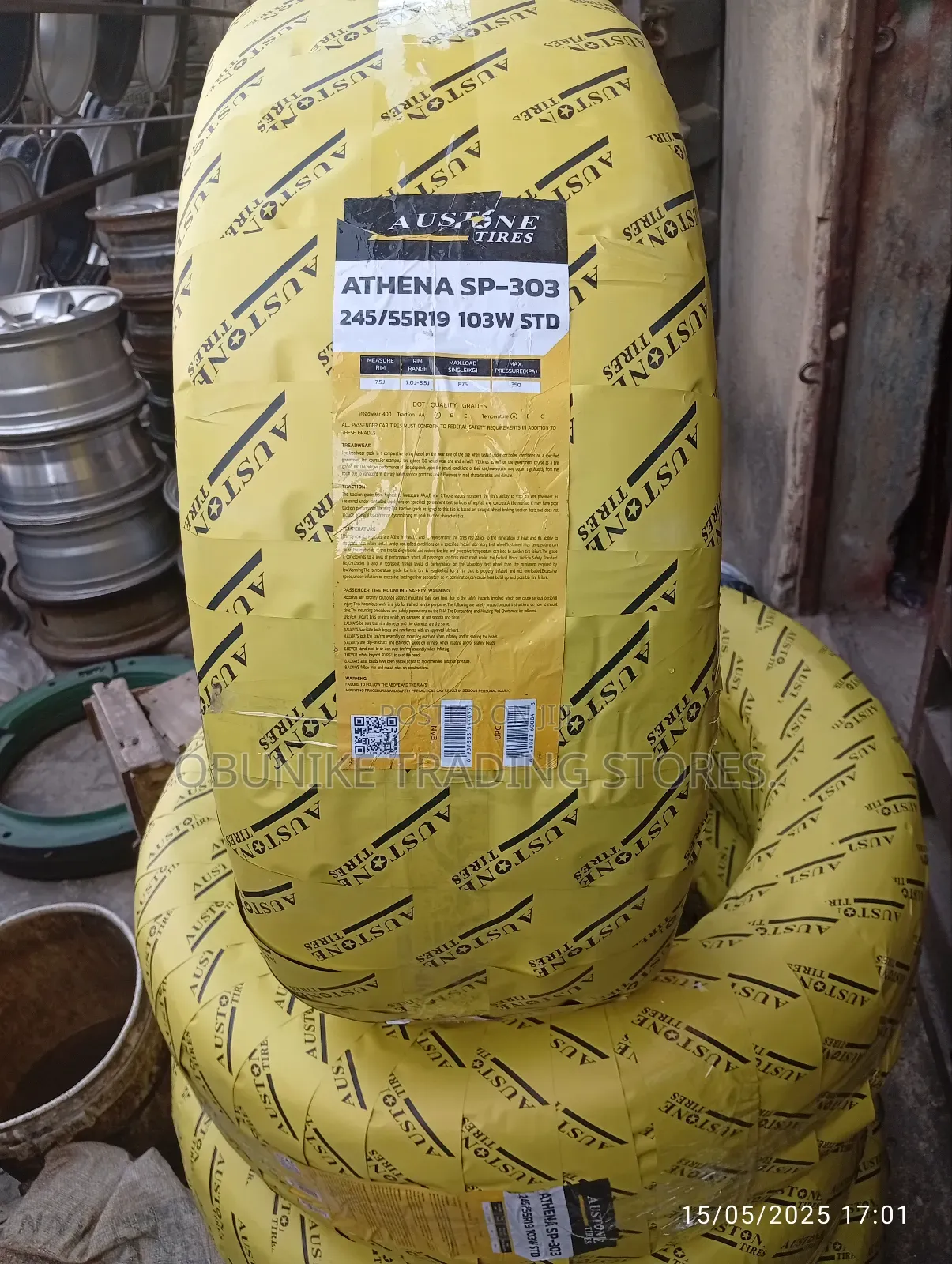 245/55r19 Austone Tyre