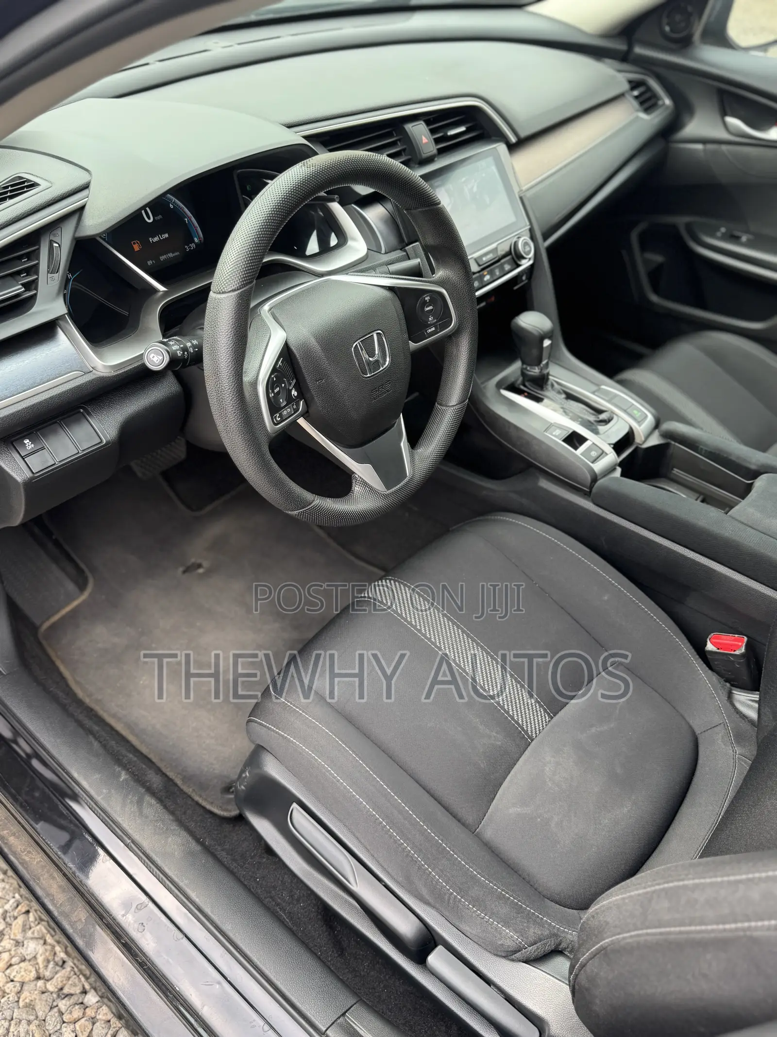 Honda Civic EX-L 4dr Sedan (1.5L 4cyl) 2017 Black