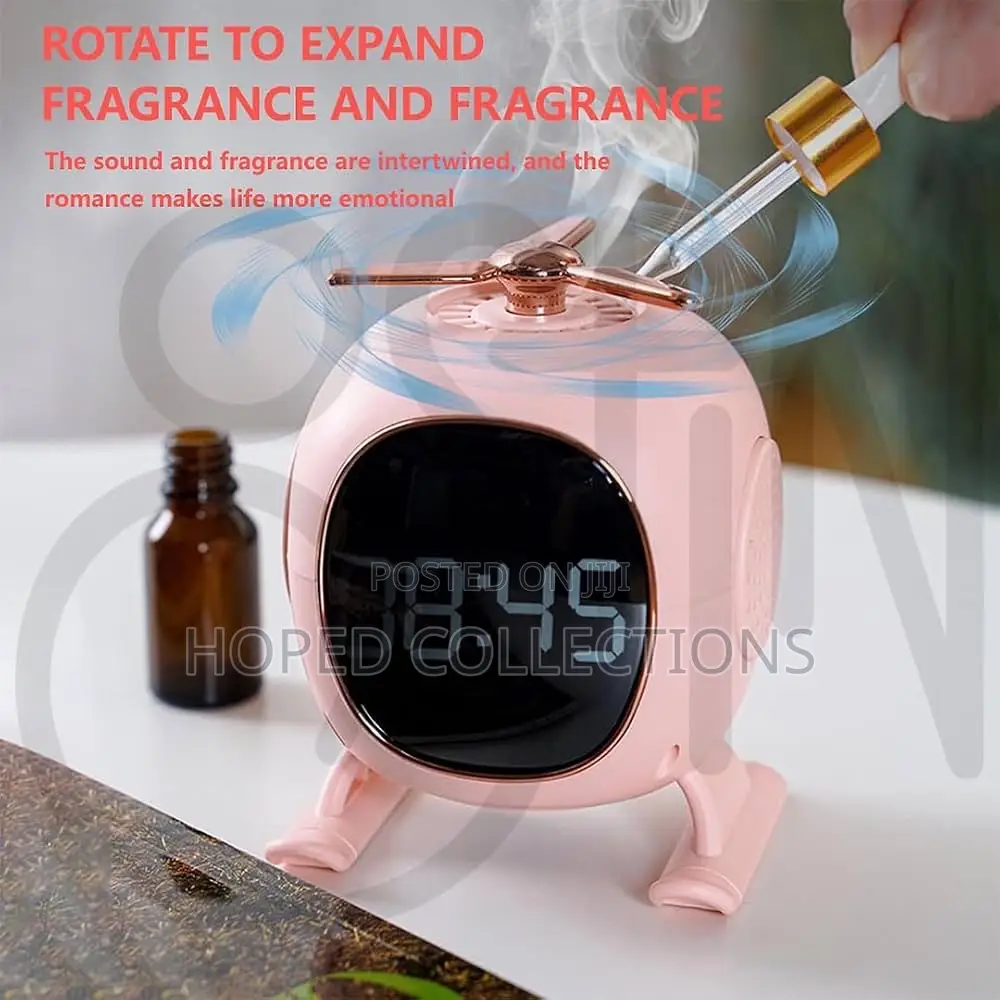 Bluetooth Alarm Clock Speaker and Phone Stand
