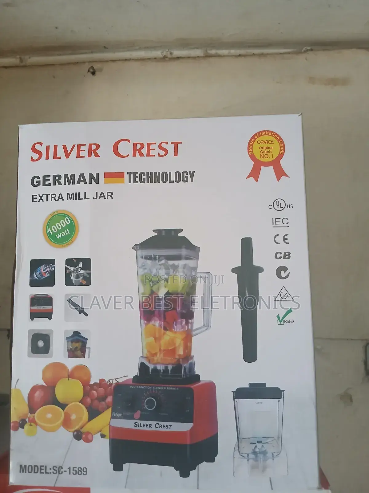 Silver Crest Blender