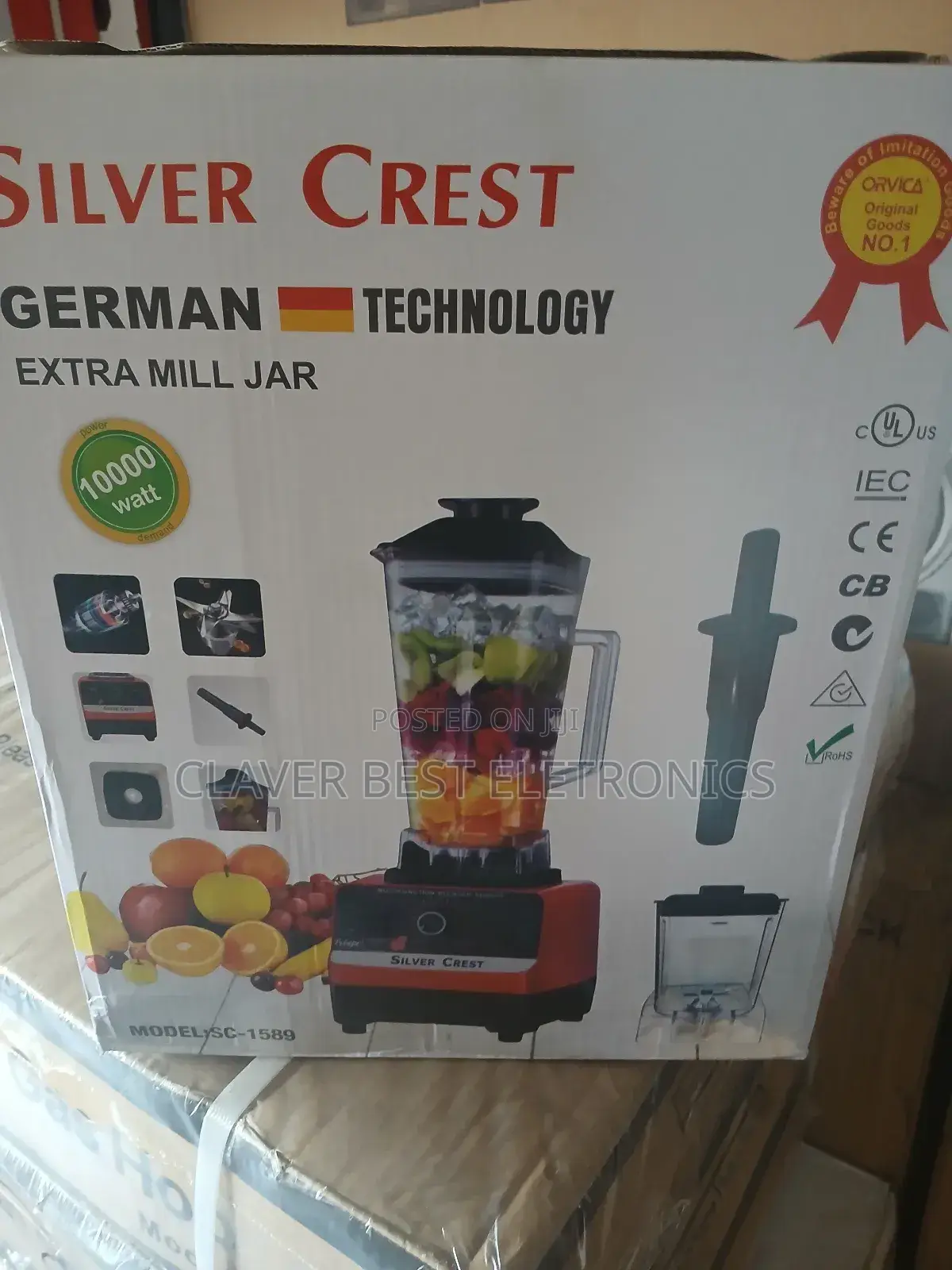 Silver Crest Blender