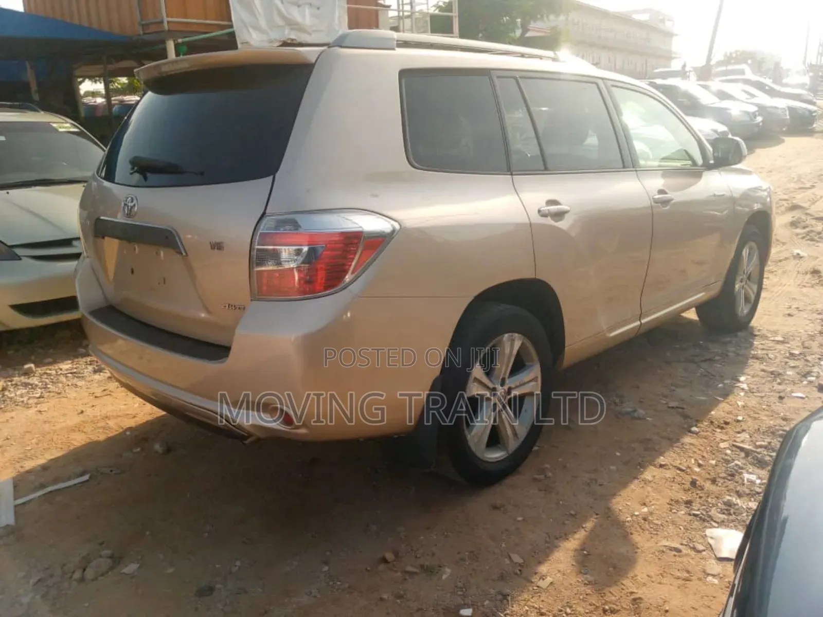 Toyota Highlander Sport 2008 Gold