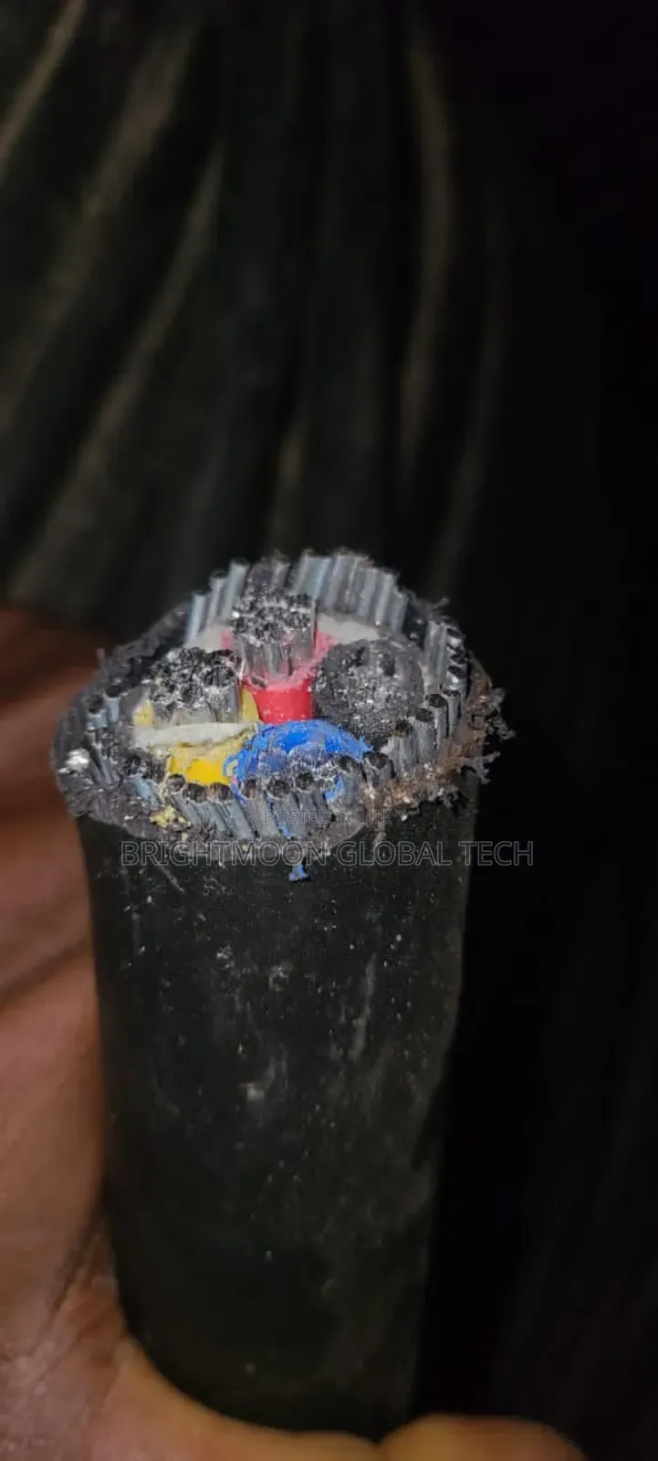 35mm 4c Aluminum Armored Cable , Nigerchin