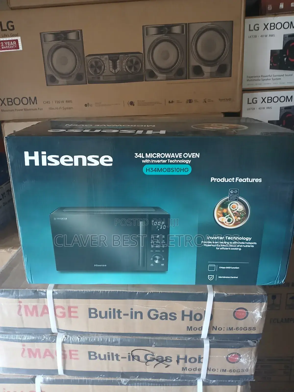 Hisense Microwave 34l