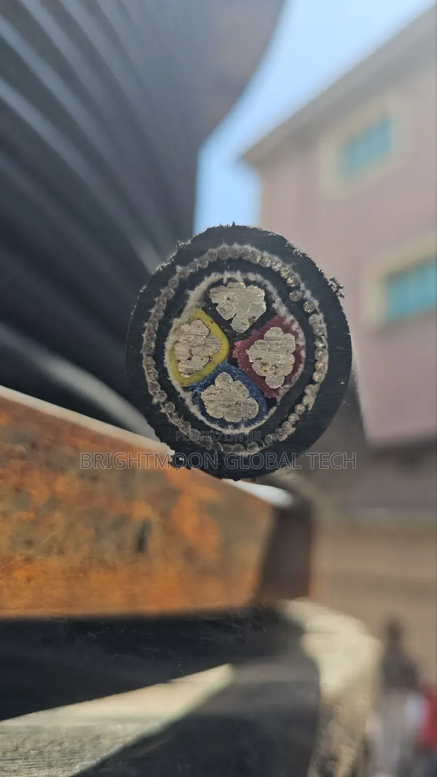 25mm 4c Aluminum Armored Cable , Bicc