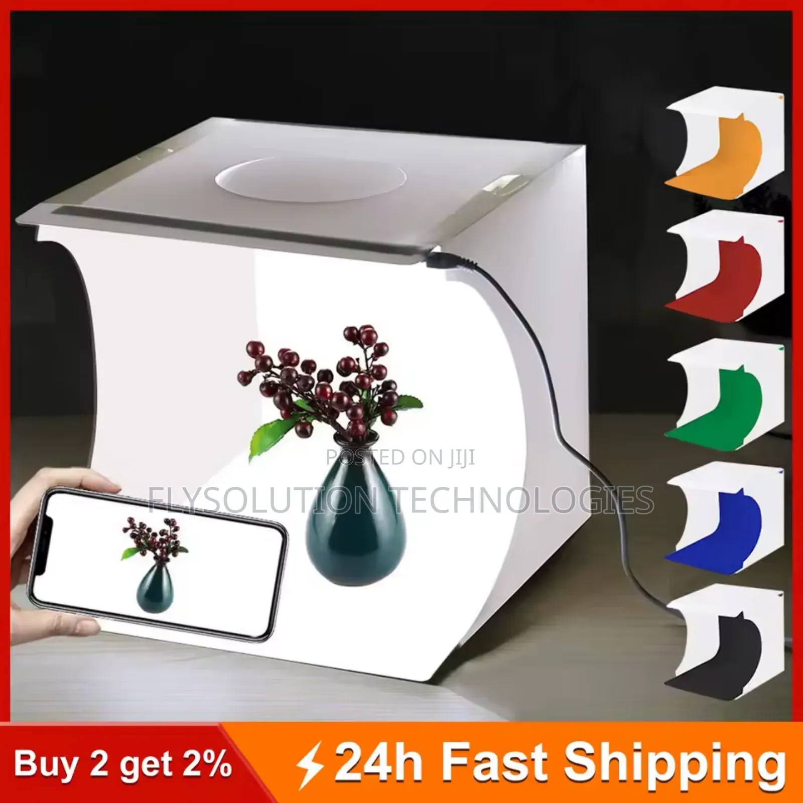 Puluz Folding Lightbox Mini Photo Studio Box Photography