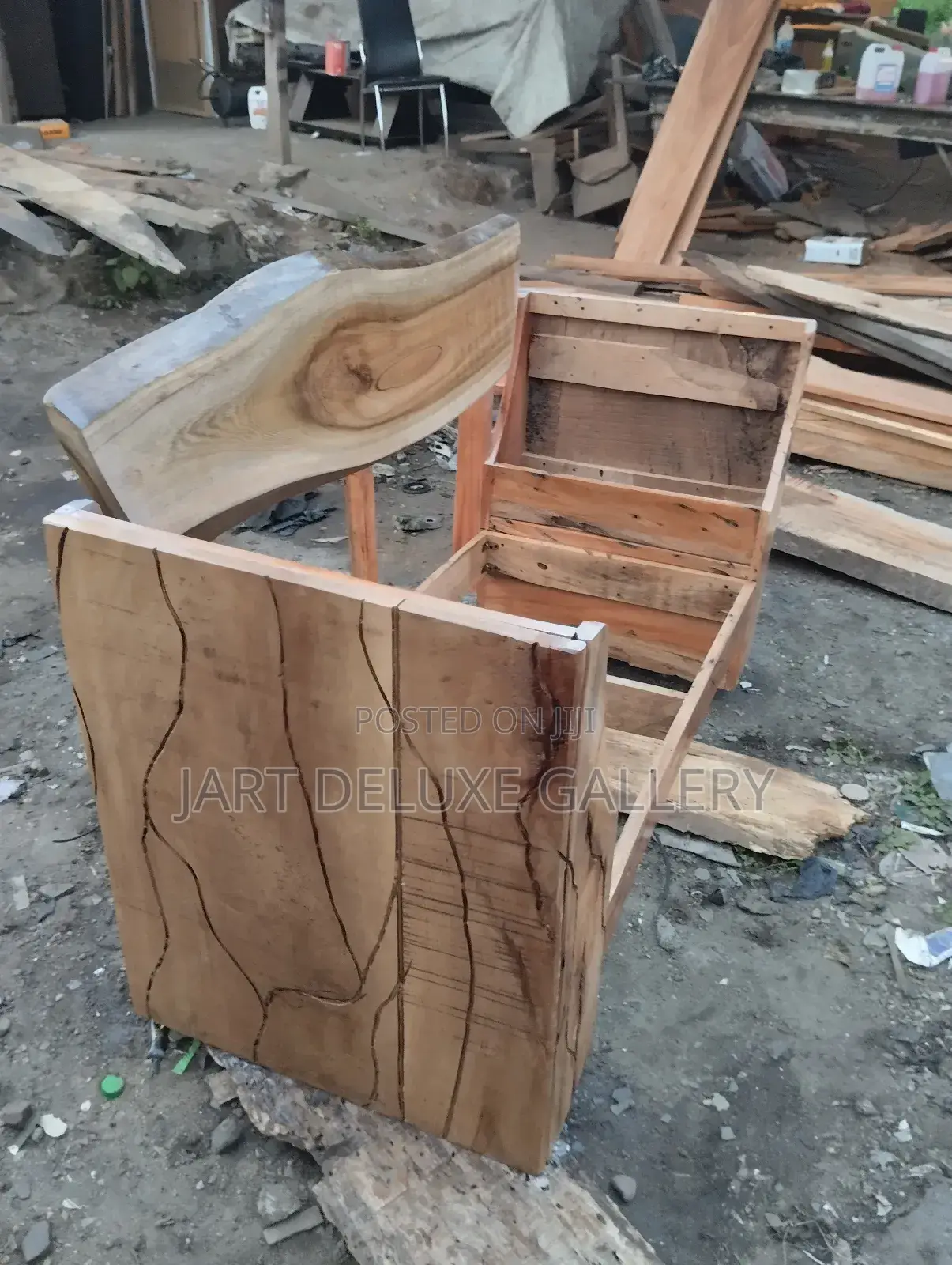 Stylish Natural Wooden Relaxation Furniture