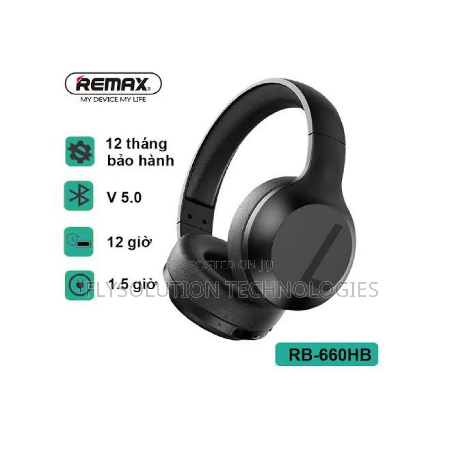 Remax Rb-660hb Bluetooth Wireless Headphones