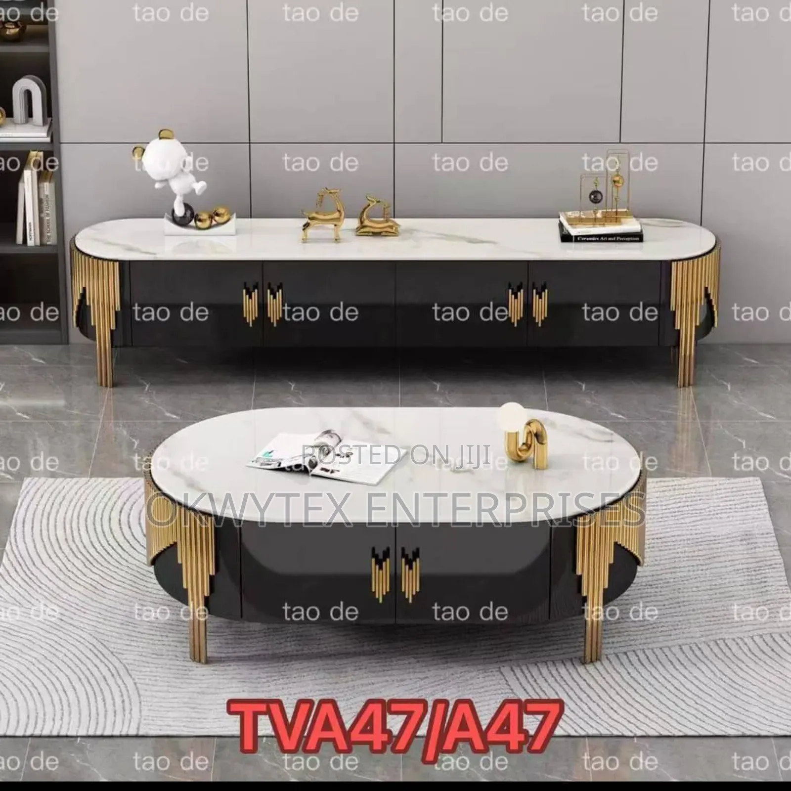 Executive Turkey Tv Console With Center Table