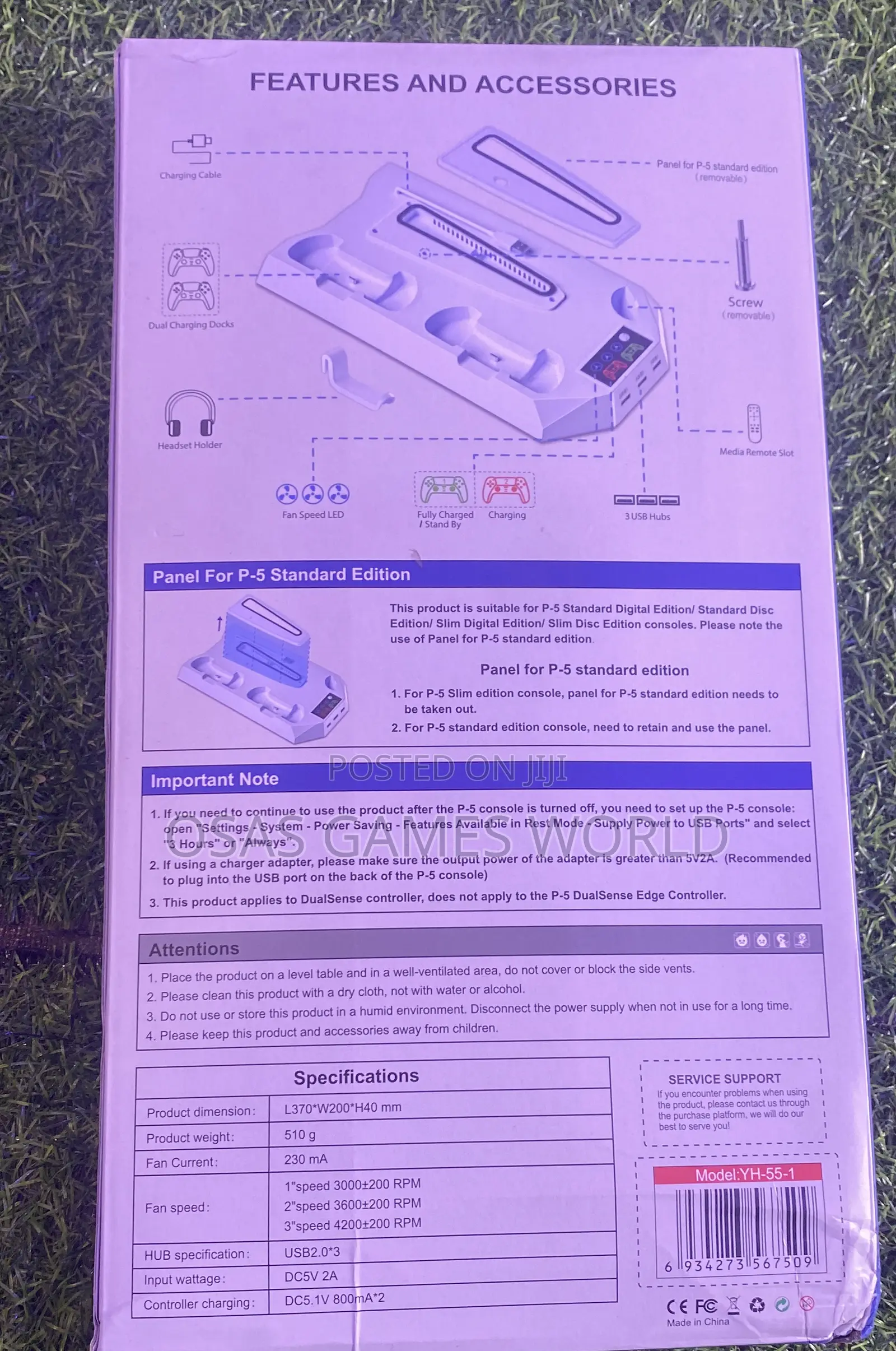 Ps5 Cooling Stand