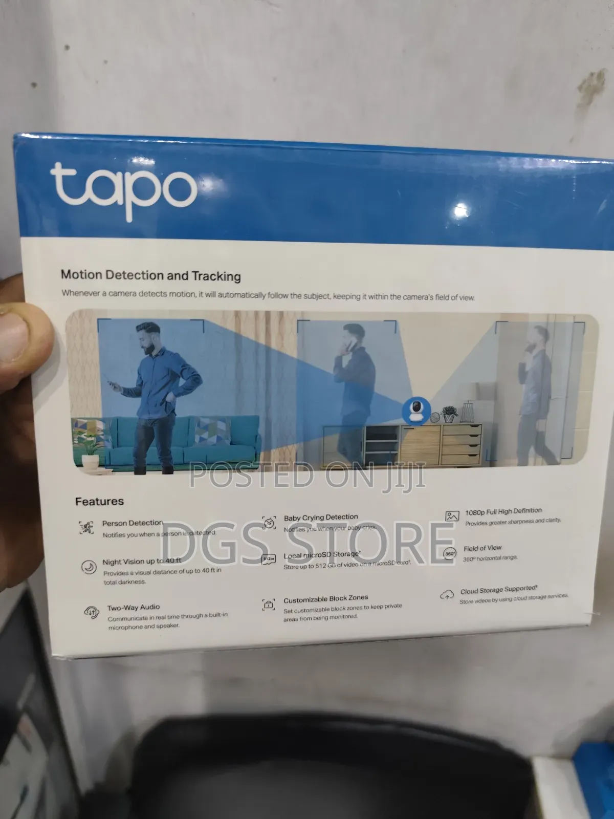 Tapo Pan/Tilt Home Security C200 Wi-Fi Camera