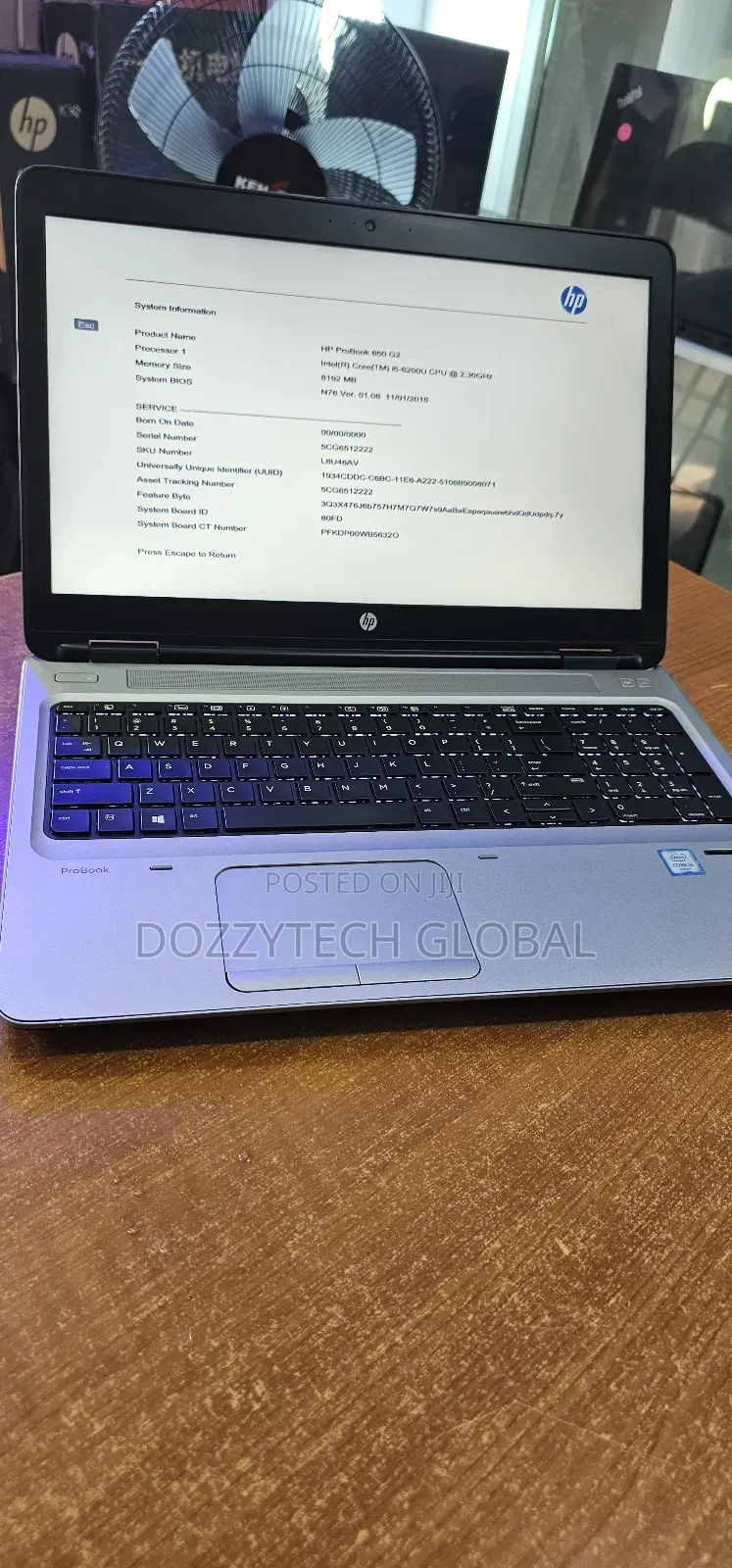 Laptop HP ProBook 650 G2 8GB Intel Core I5 HDD 500GB