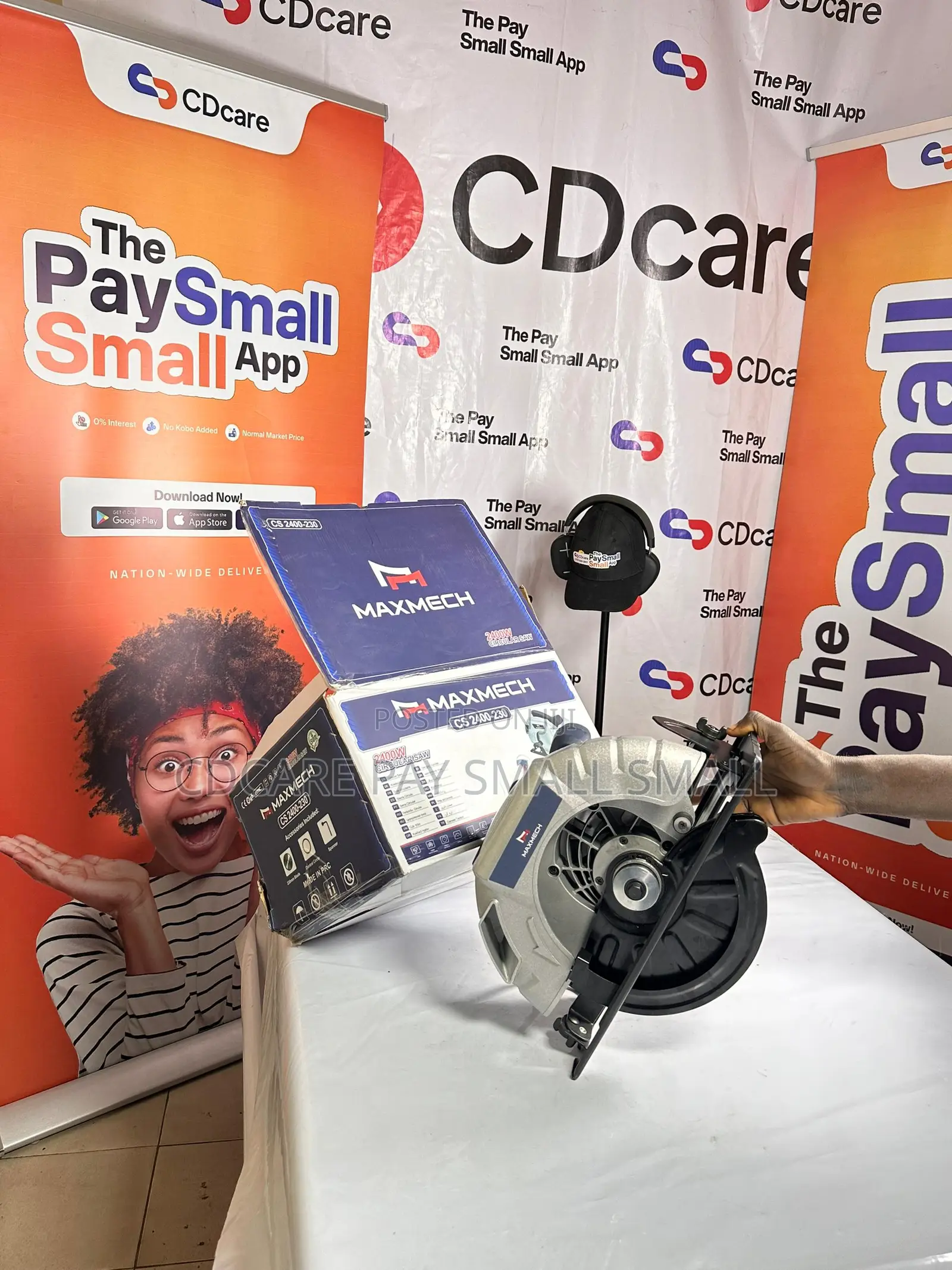 Pay Small Small Maxmech Circular Saw Machine On Cdcare.App