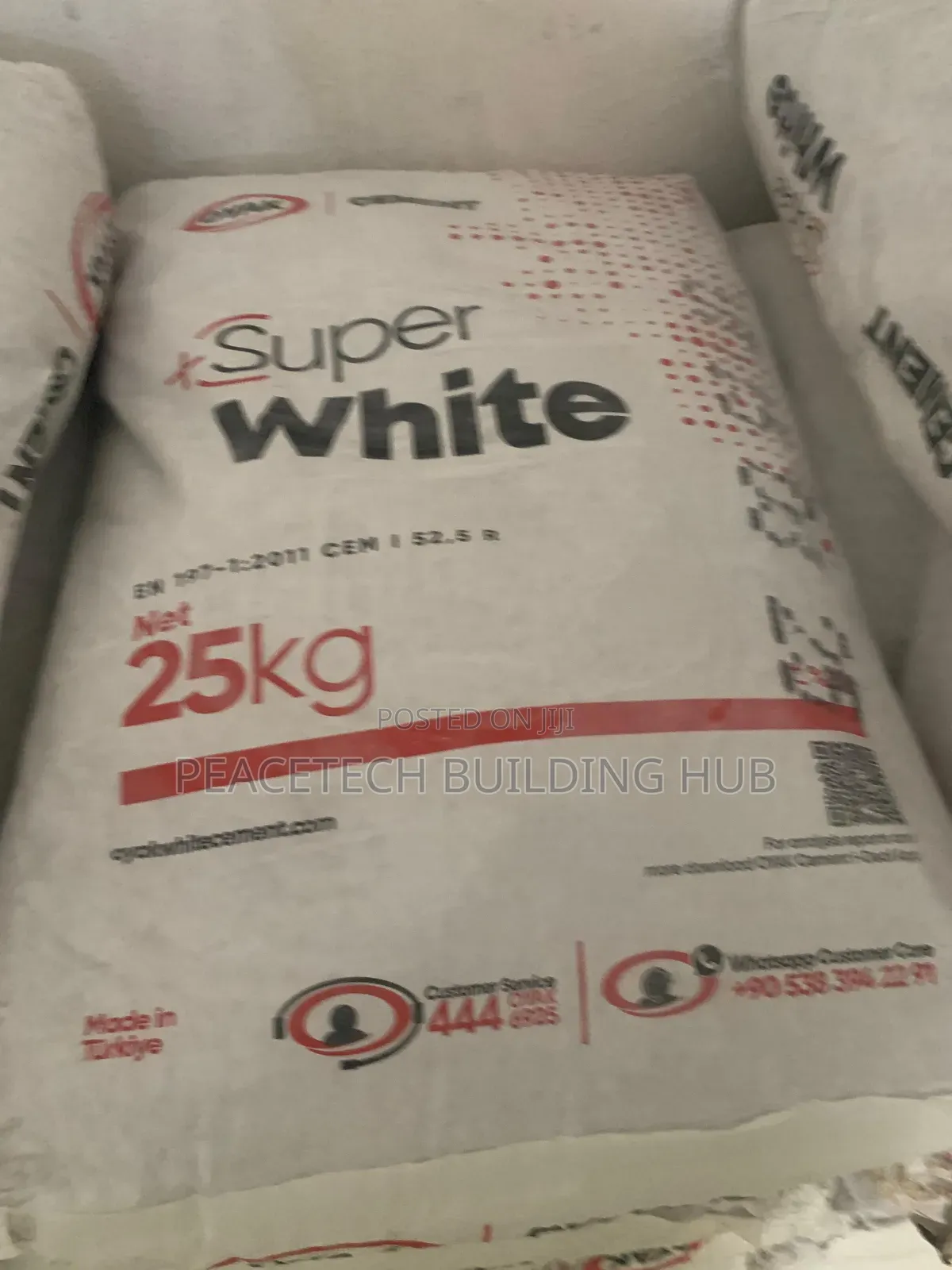 Oyak Super White Cement 25kg
