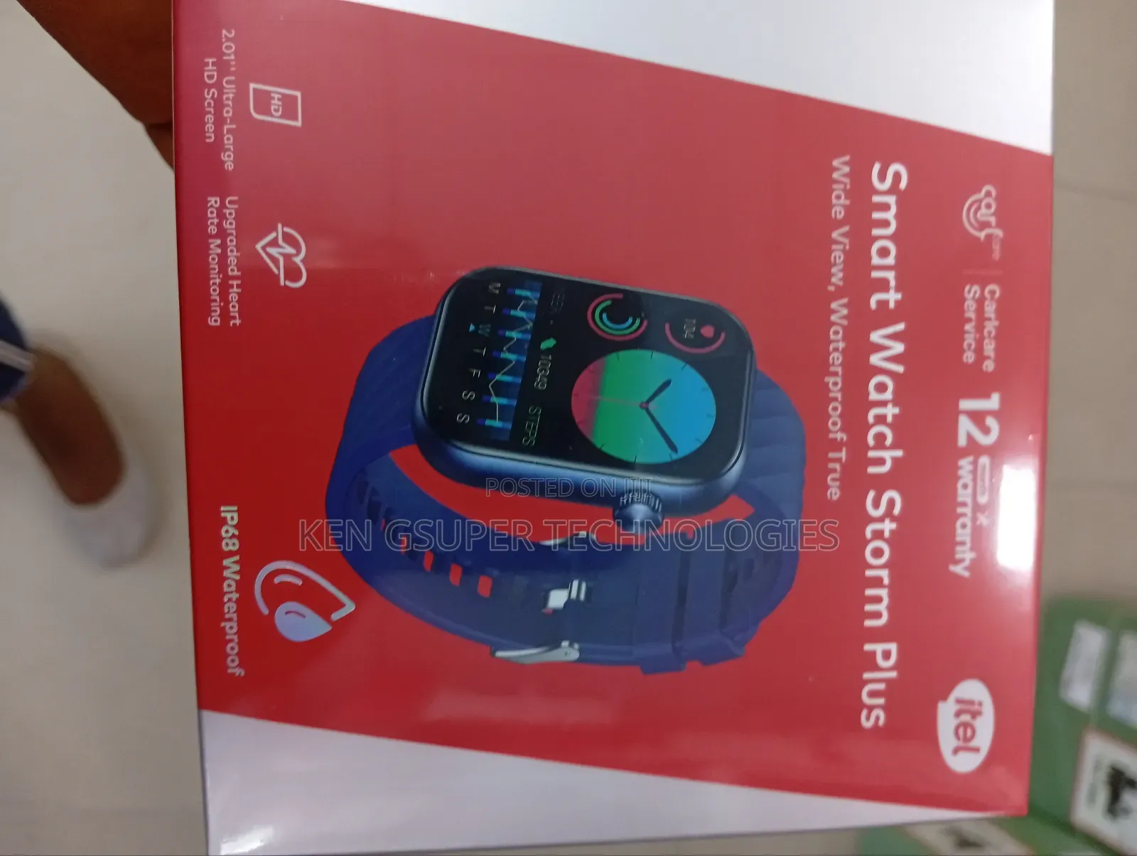 Itel Smart Watch Storm Plus