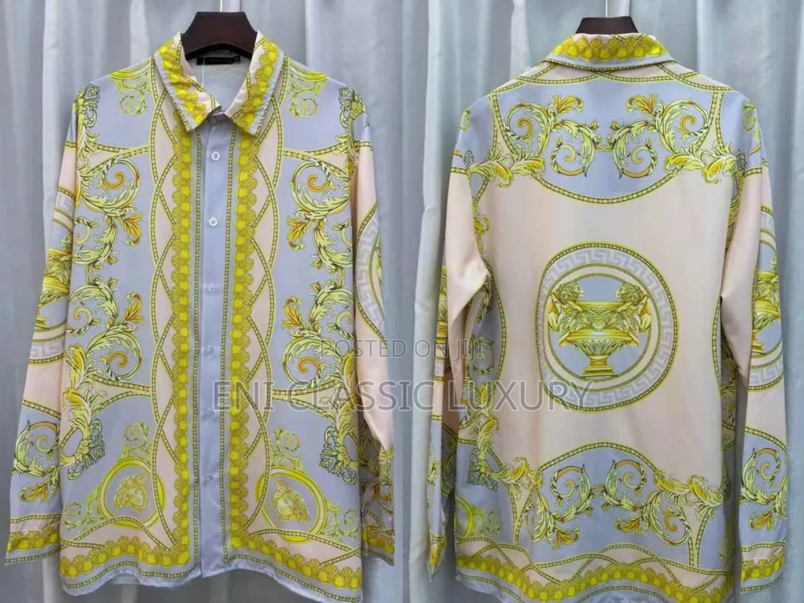 Best Quality Luxury Designer Vintage Shirts Versace