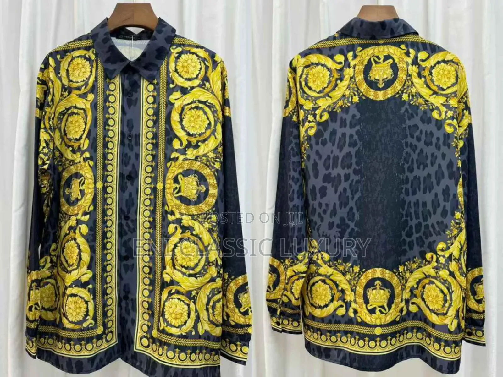 Best Quality Luxury Designer Vintage Shirts Versace