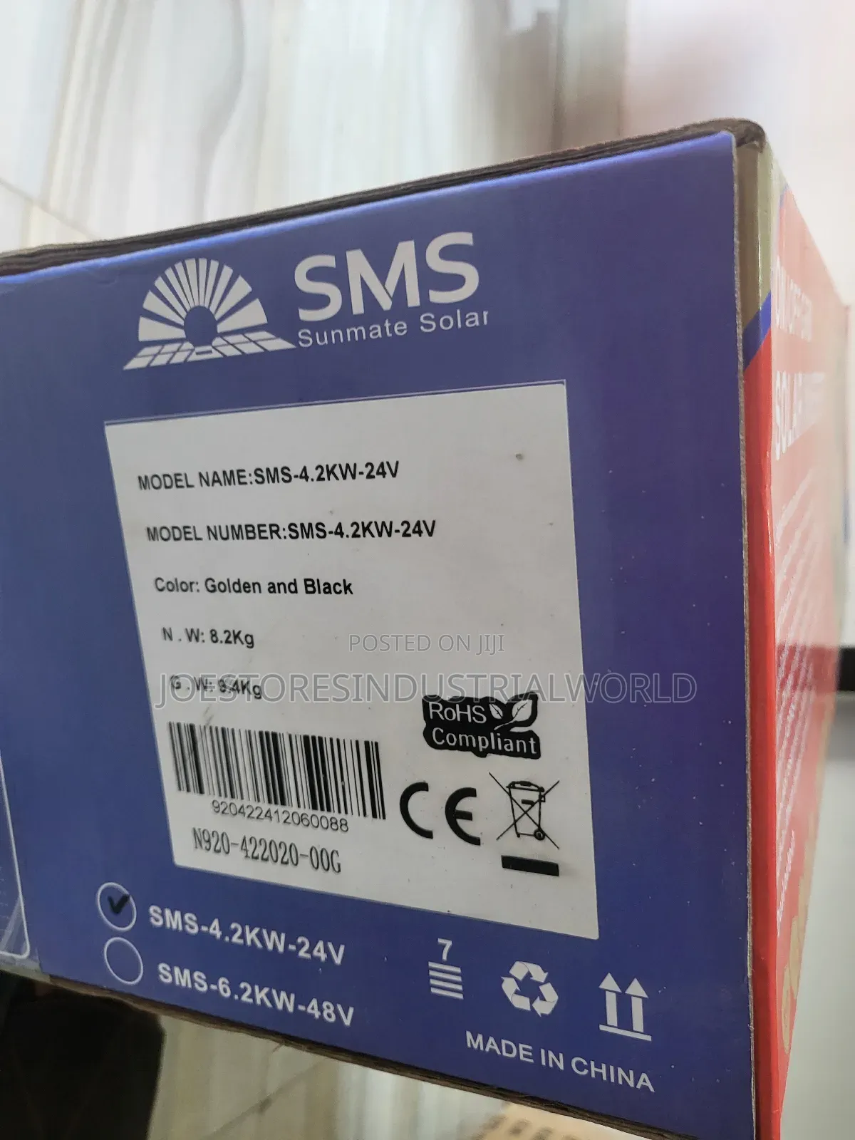 SMS Solar Inverter 4.2kva 24v