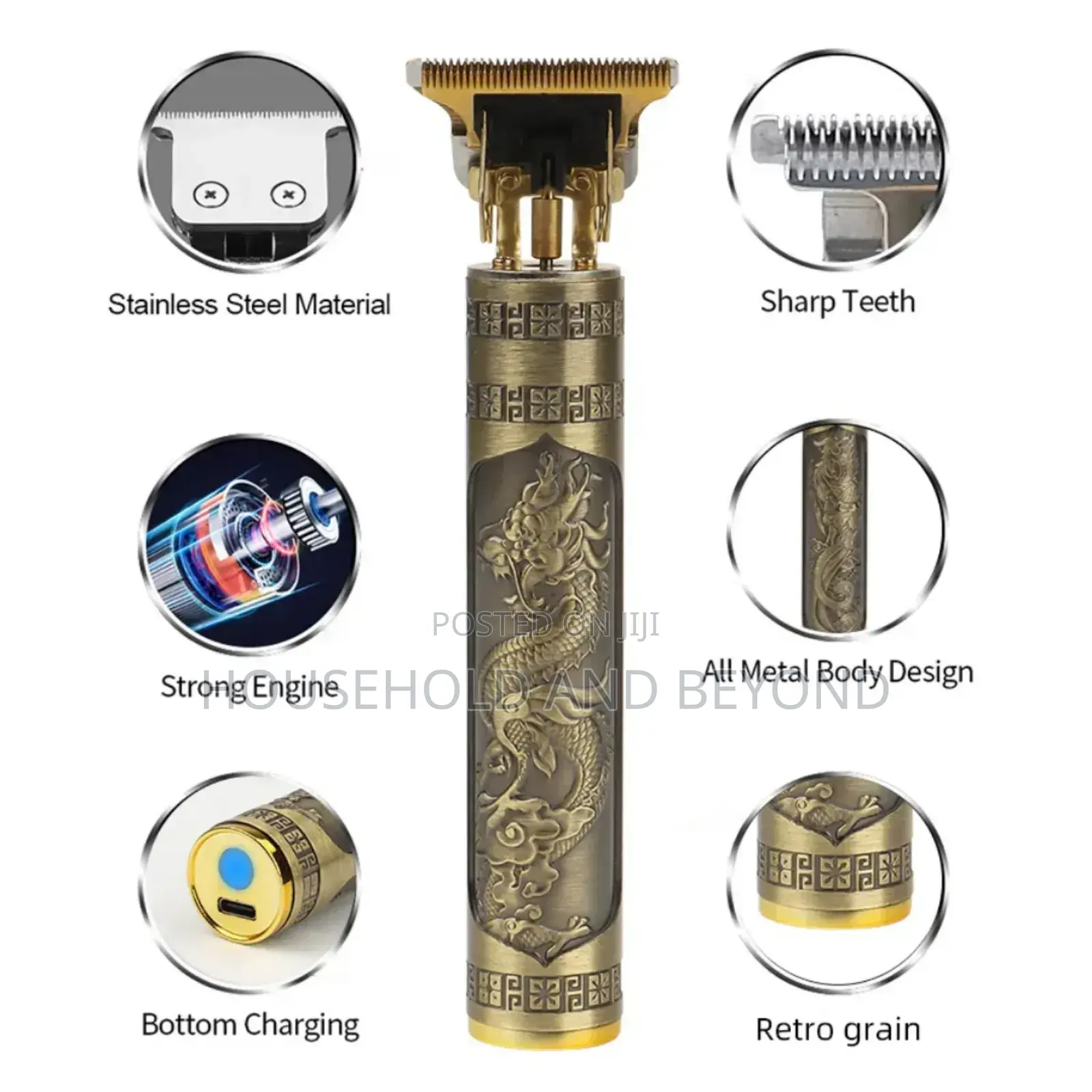 T9 Vintage Hair Clipper